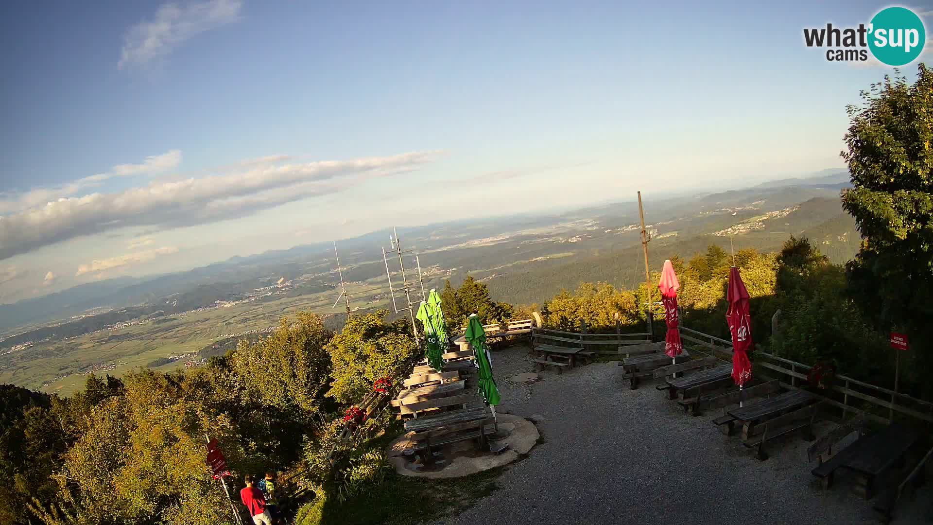 webcam Baita Krim vicino Ljubljana – Slovenia – vista su Grosuplje