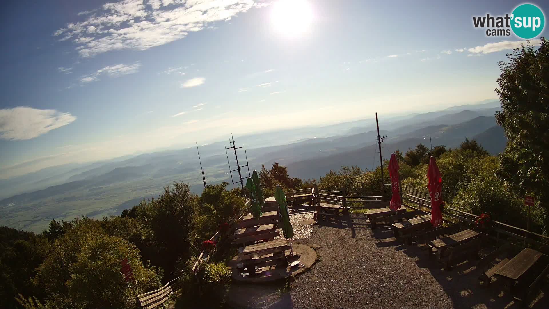 webcam Baita Krim vicino Ljubljana – Slovenia – vista su Grosuplje