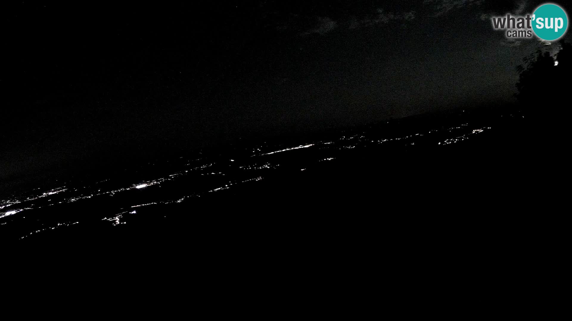 Mount Krim webcam near Ljubljana – Slovenia – view to Grosuplje