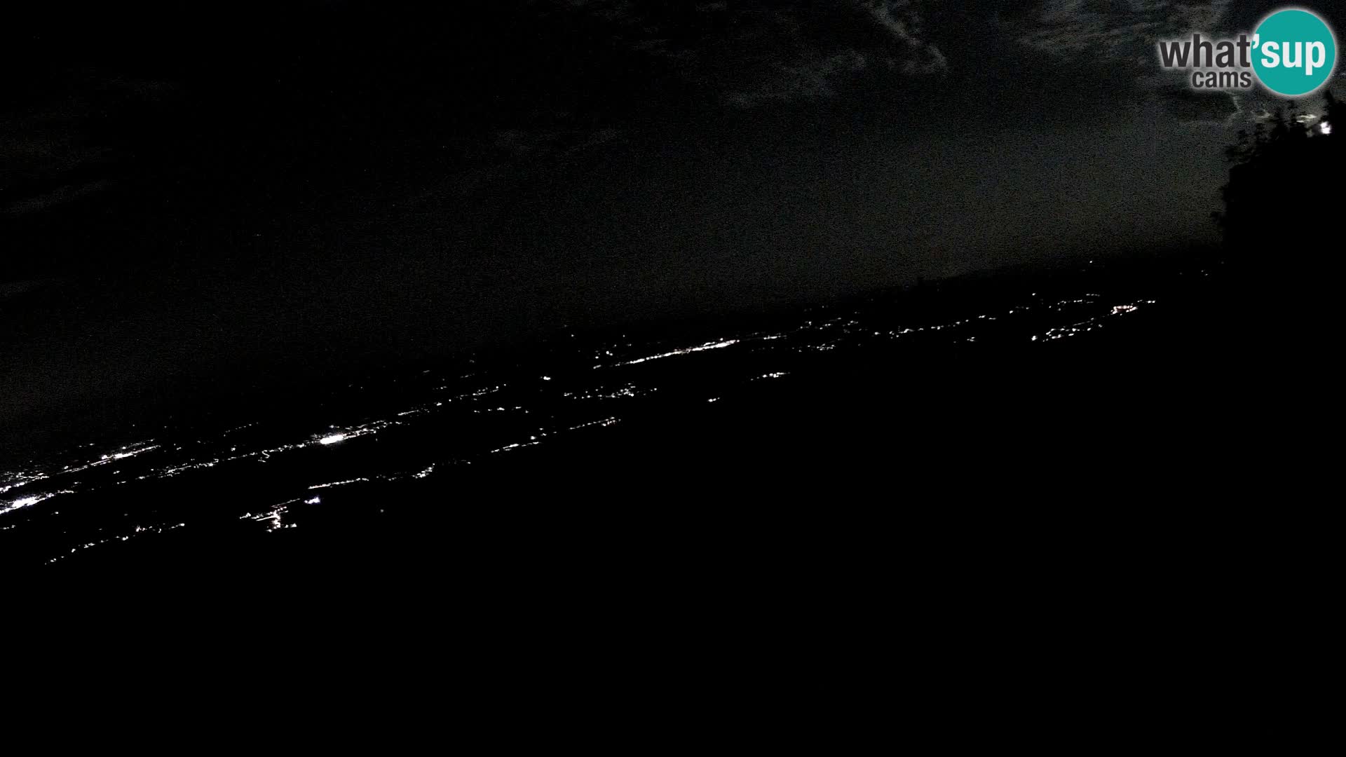 Mount Krim webcam near Ljubljana – Slovenia – view to Grosuplje