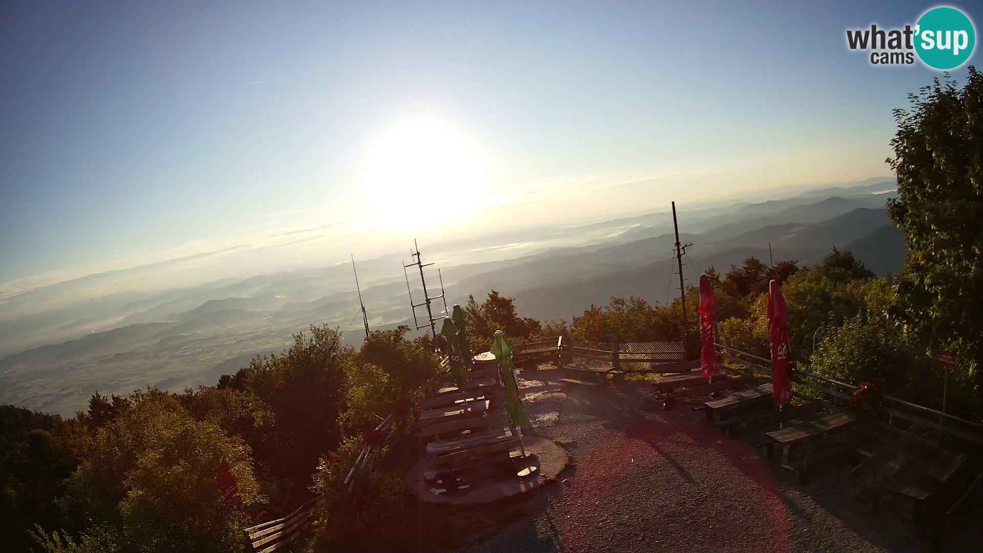 webcam Baita Krim vicino Ljubljana – Slovenia – vista su Grosuplje