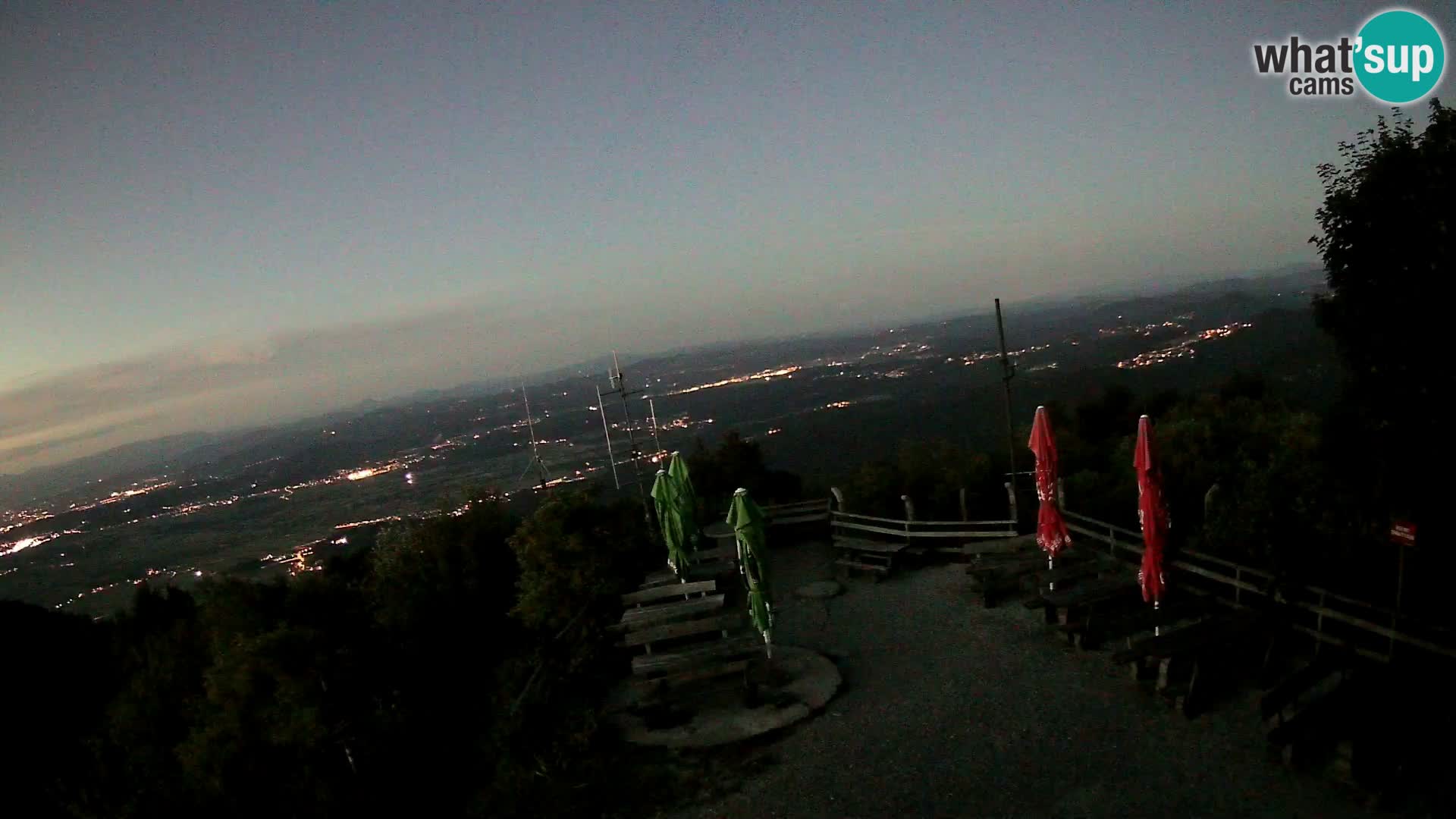 webcam Baita Krim vicino Ljubljana – Slovenia – vista su Grosuplje
