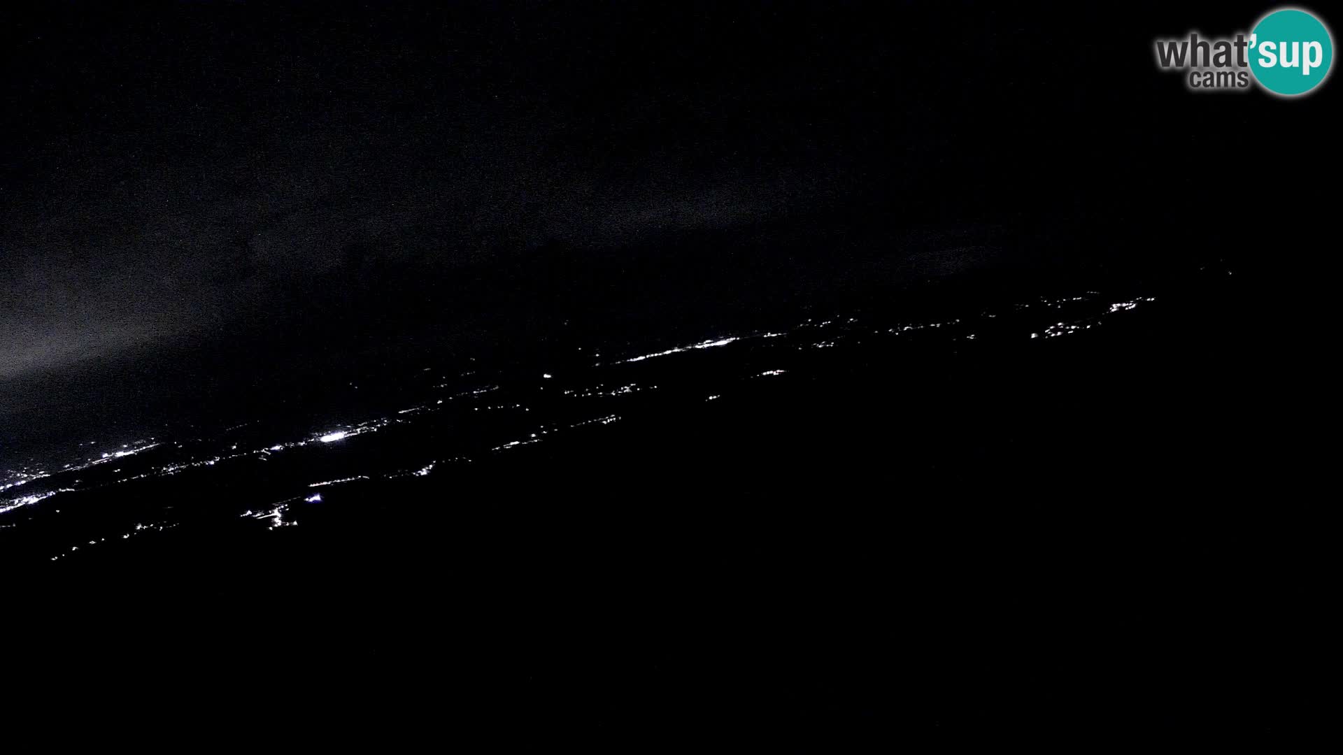 Mount Krim webcam near Ljubljana – Slovenia – view to Grosuplje