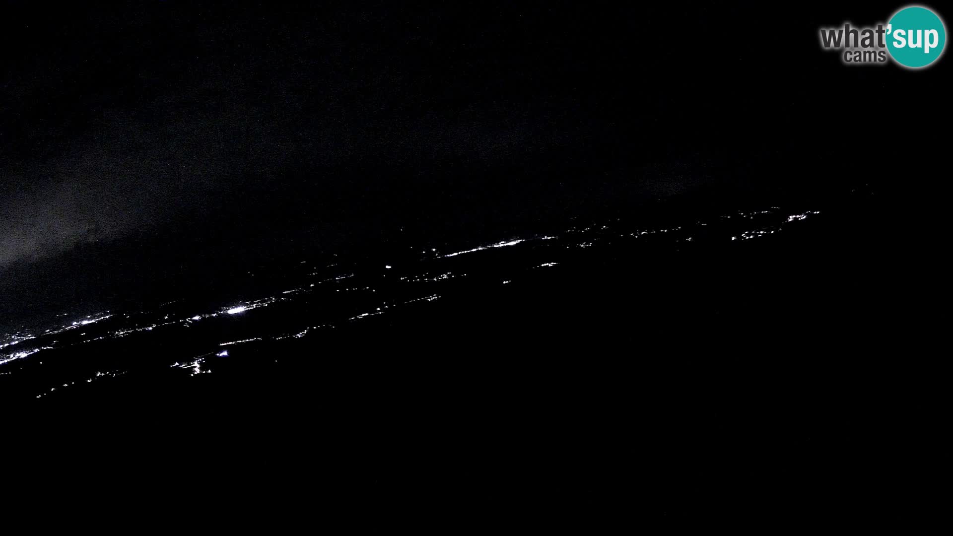 Mount Krim webcam near Ljubljana – Slovenia – view to Grosuplje