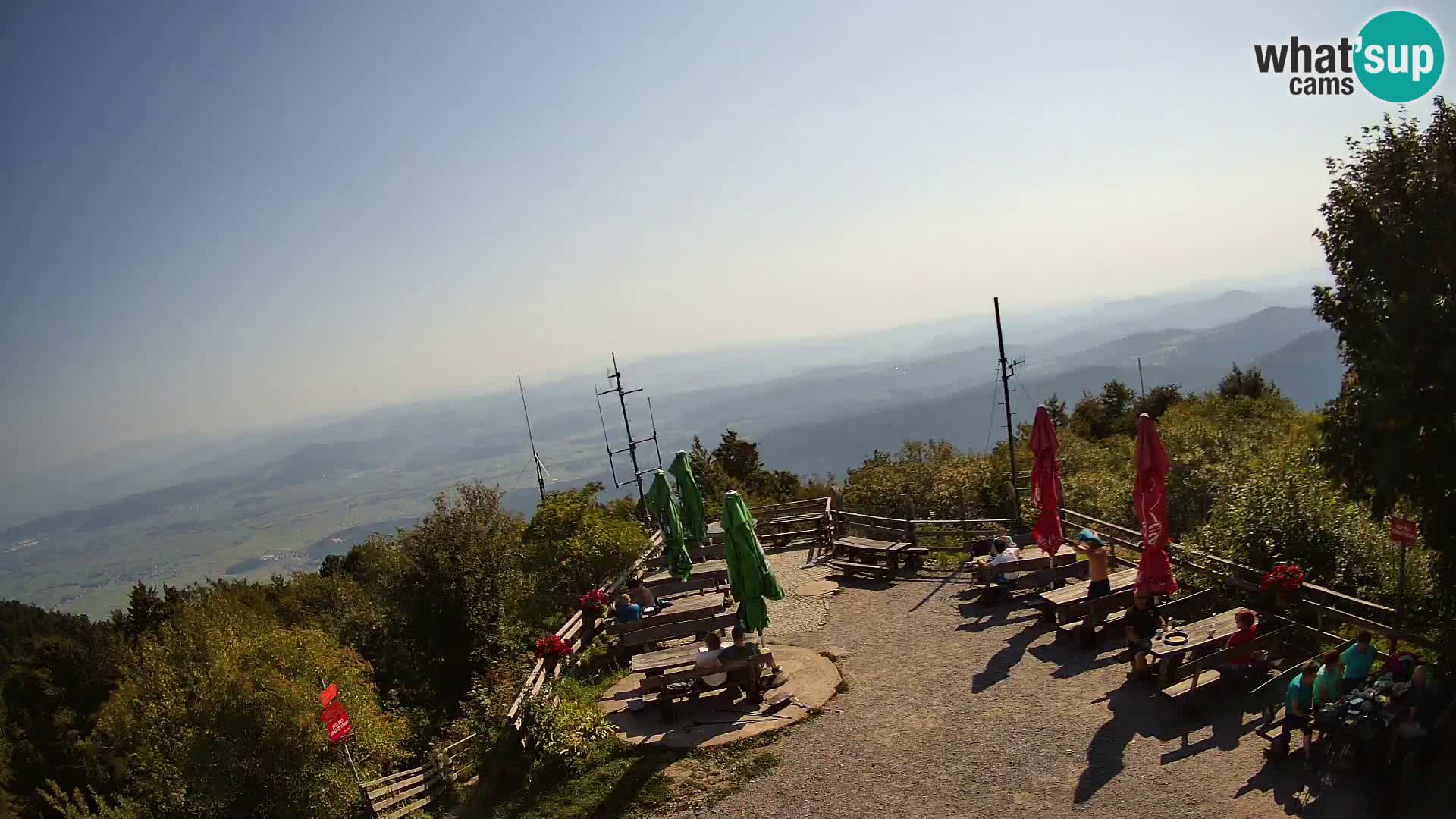 webcam Baita Krim vicino Ljubljana – Slovenia – vista su Grosuplje