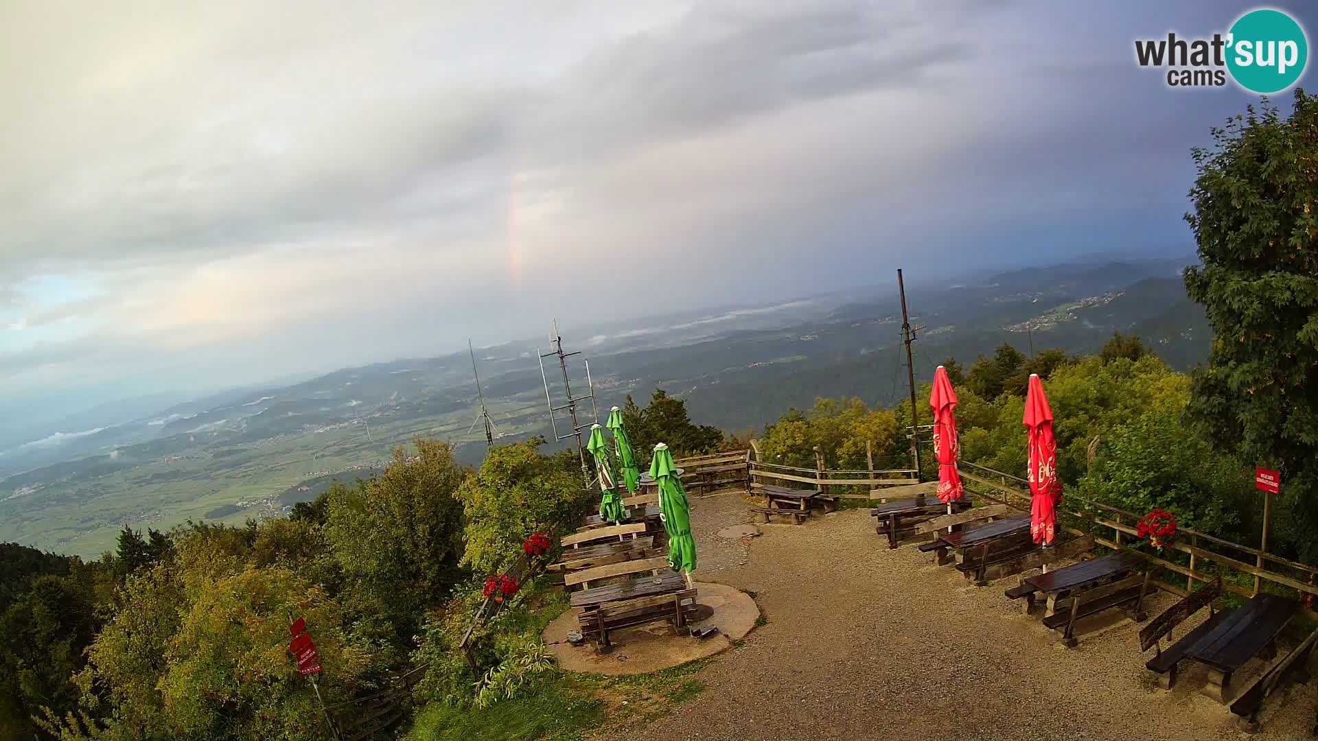 webcam Baita Krim vicino Ljubljana – Slovenia – vista su Grosuplje