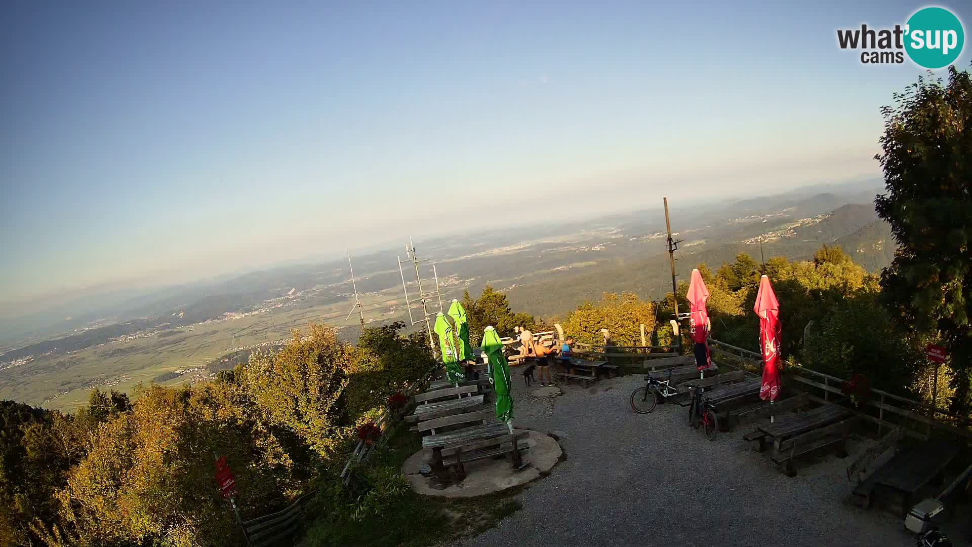 webcam Baita Krim vicino Ljubljana – Slovenia – vista su Grosuplje