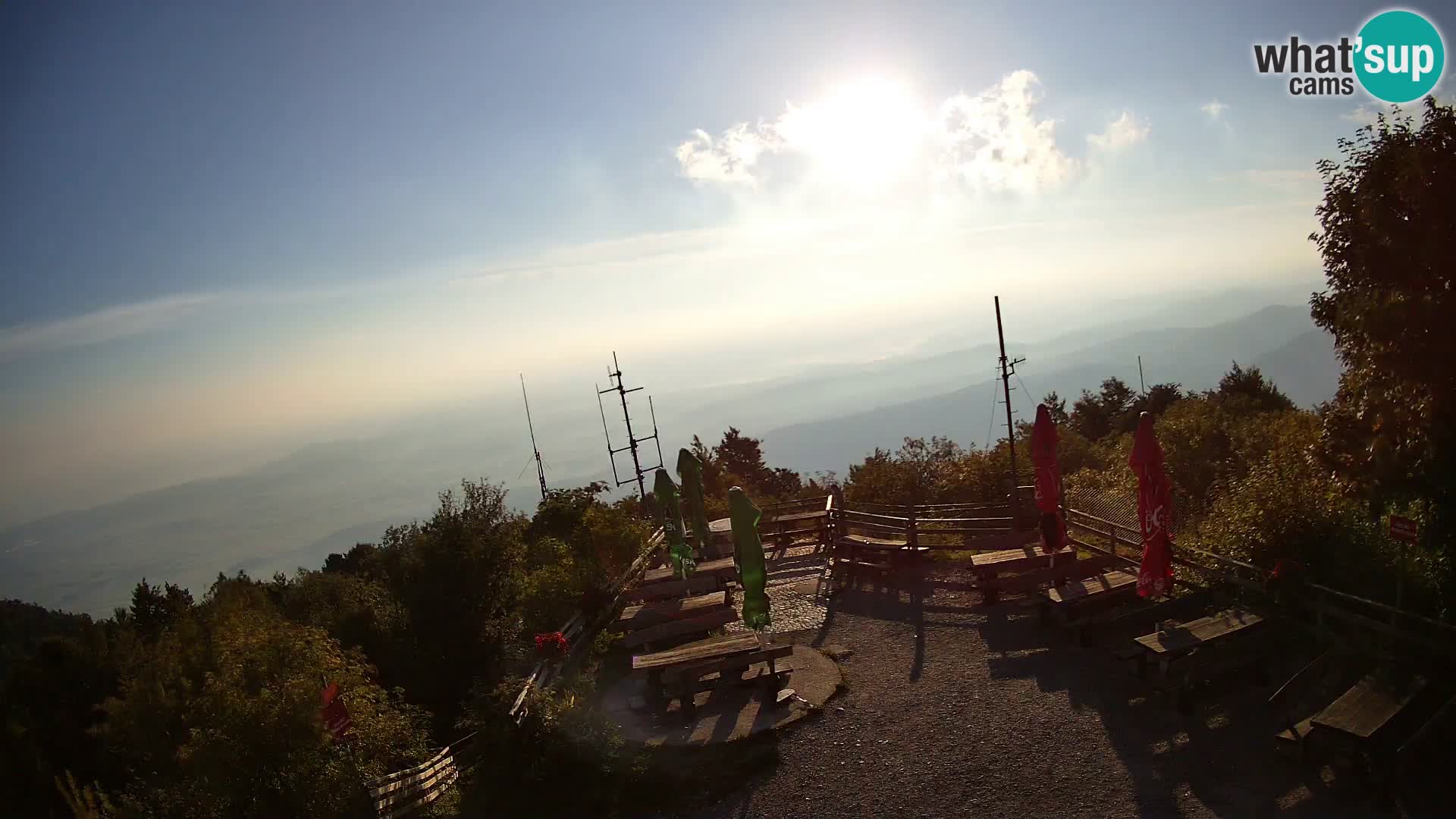 webcam Baita Krim vicino Ljubljana – Slovenia – vista su Grosuplje