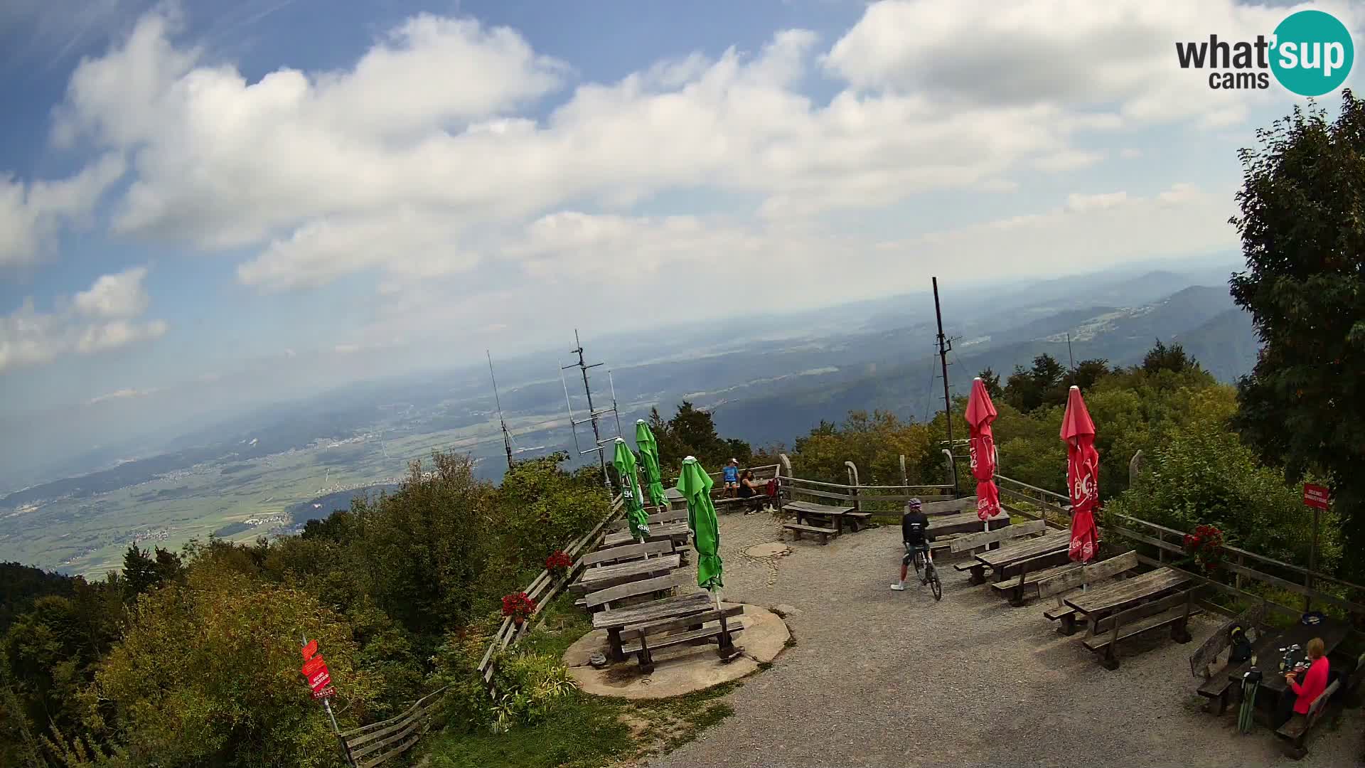 webcam Baita Krim vicino Ljubljana – Slovenia – vista su Grosuplje