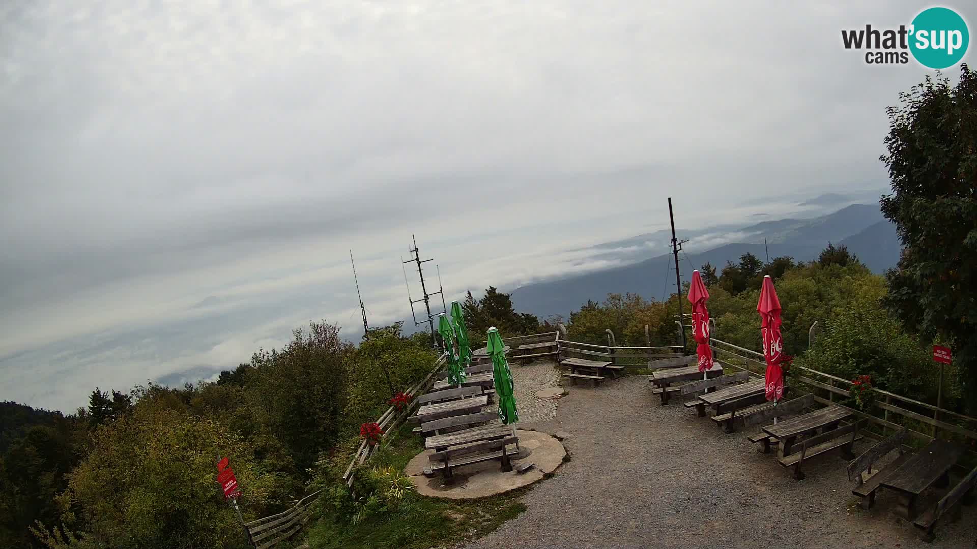 Planinska koliba Krim web kamera – Ljubljana – Slovenija