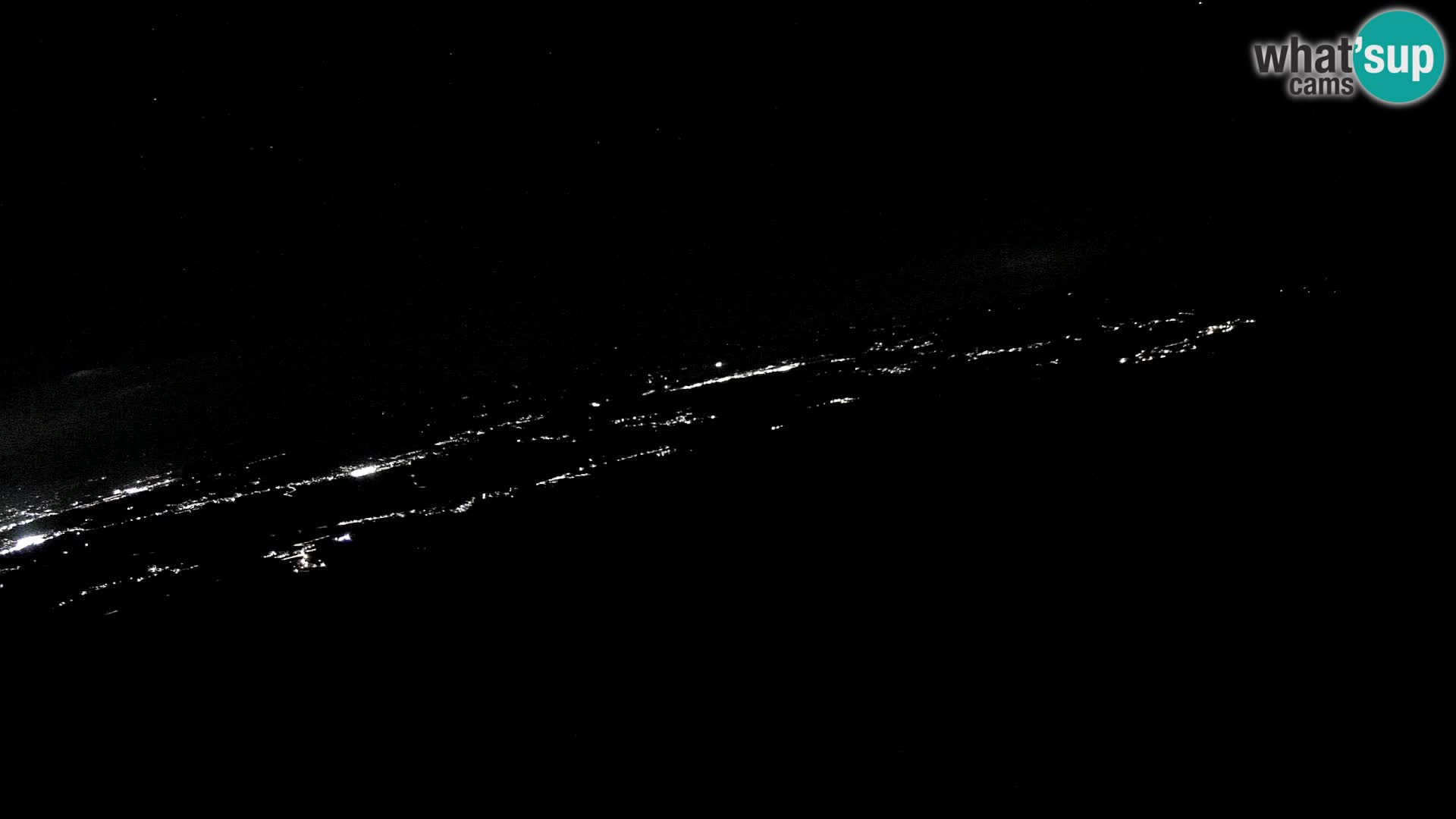 Mount Krim webcam near Ljubljana – Slovenia – view to Grosuplje