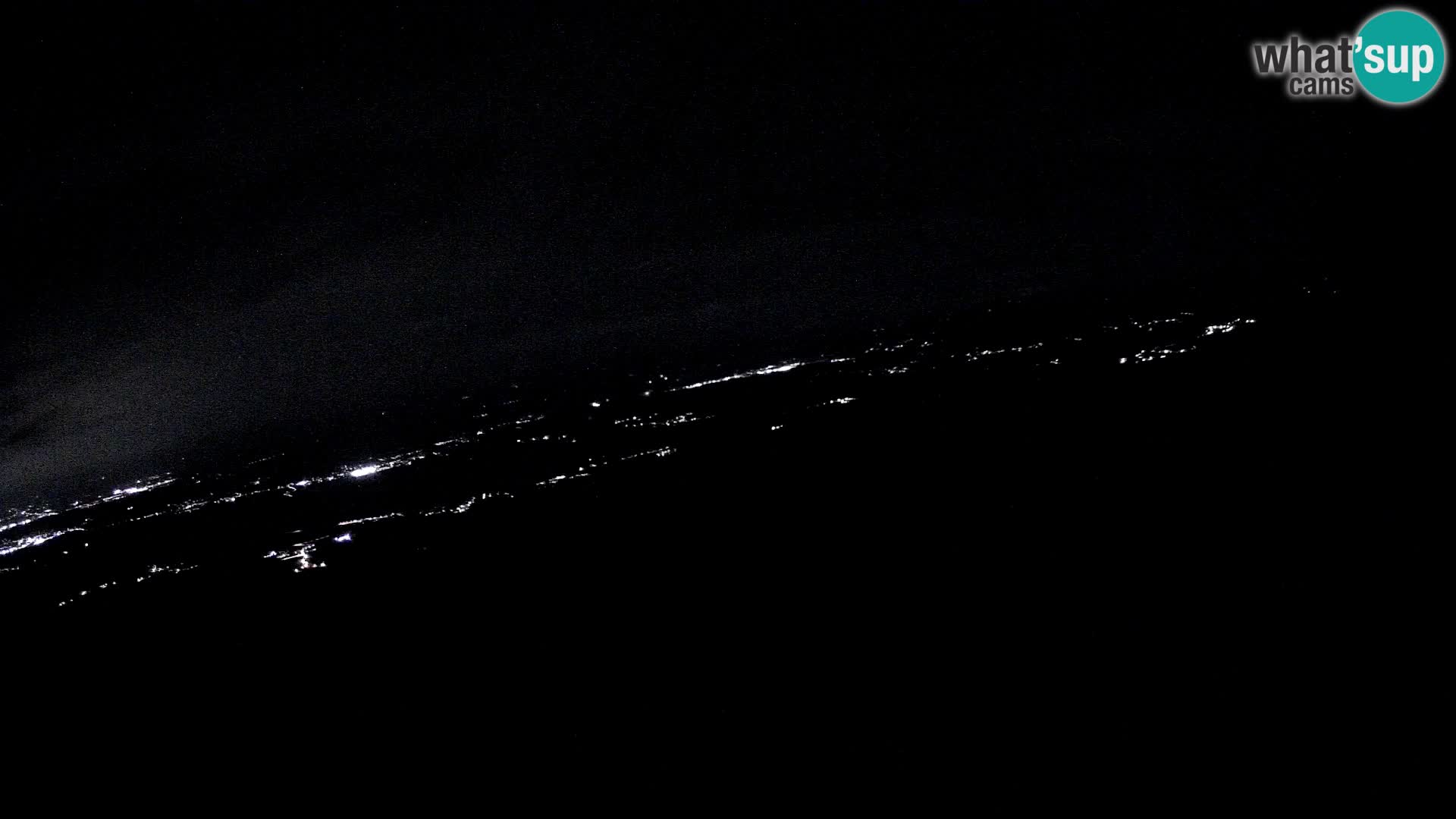 Mount Krim webcam near Ljubljana – Slovenia – view to Grosuplje