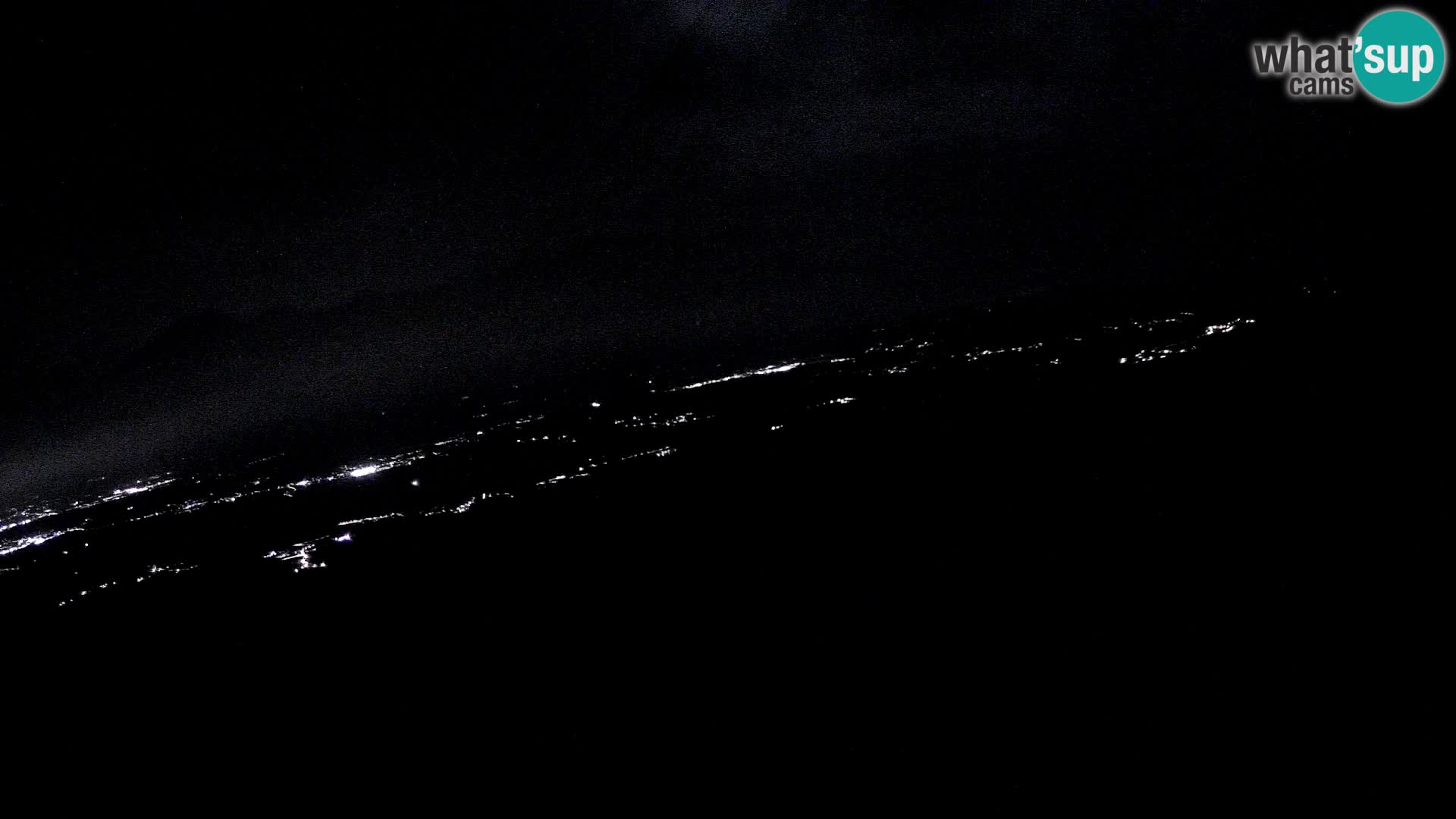 Mount Krim webcam near Ljubljana – Slovenia – view to Grosuplje
