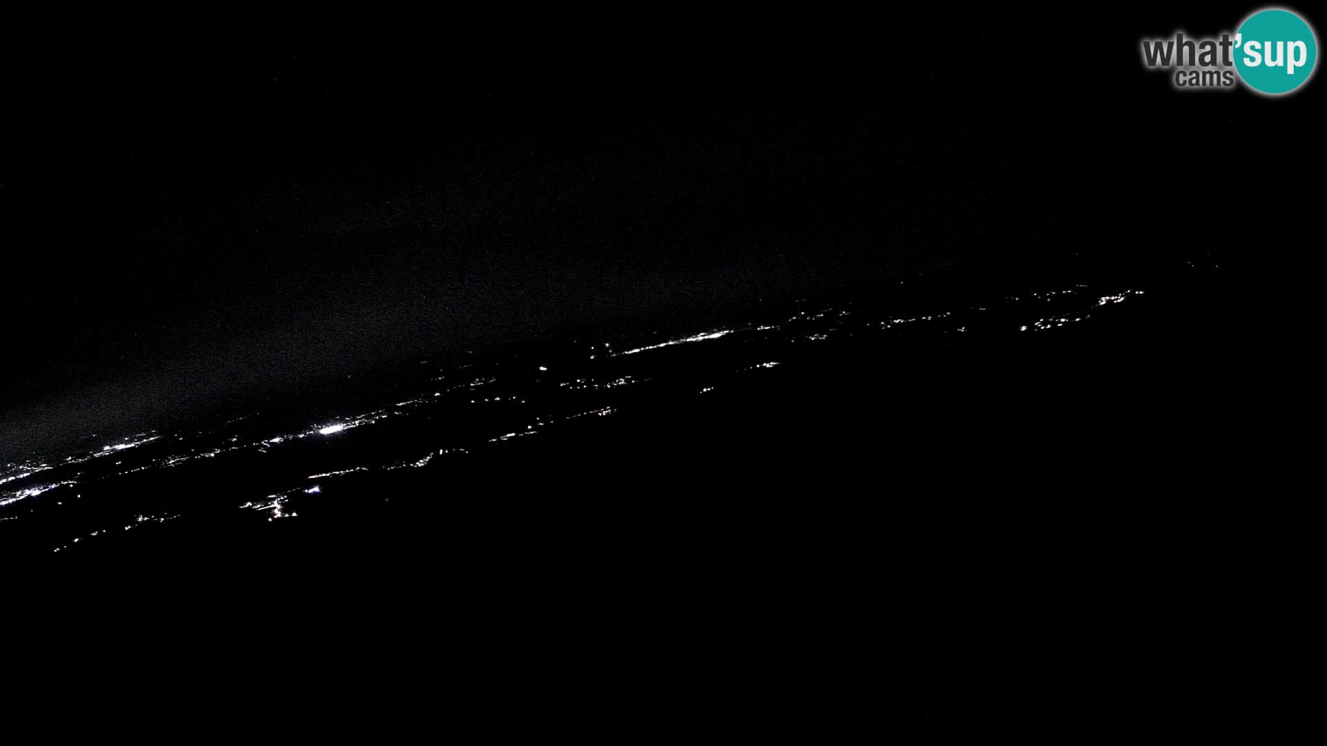Mount Krim webcam near Ljubljana – Slovenia – view to Grosuplje