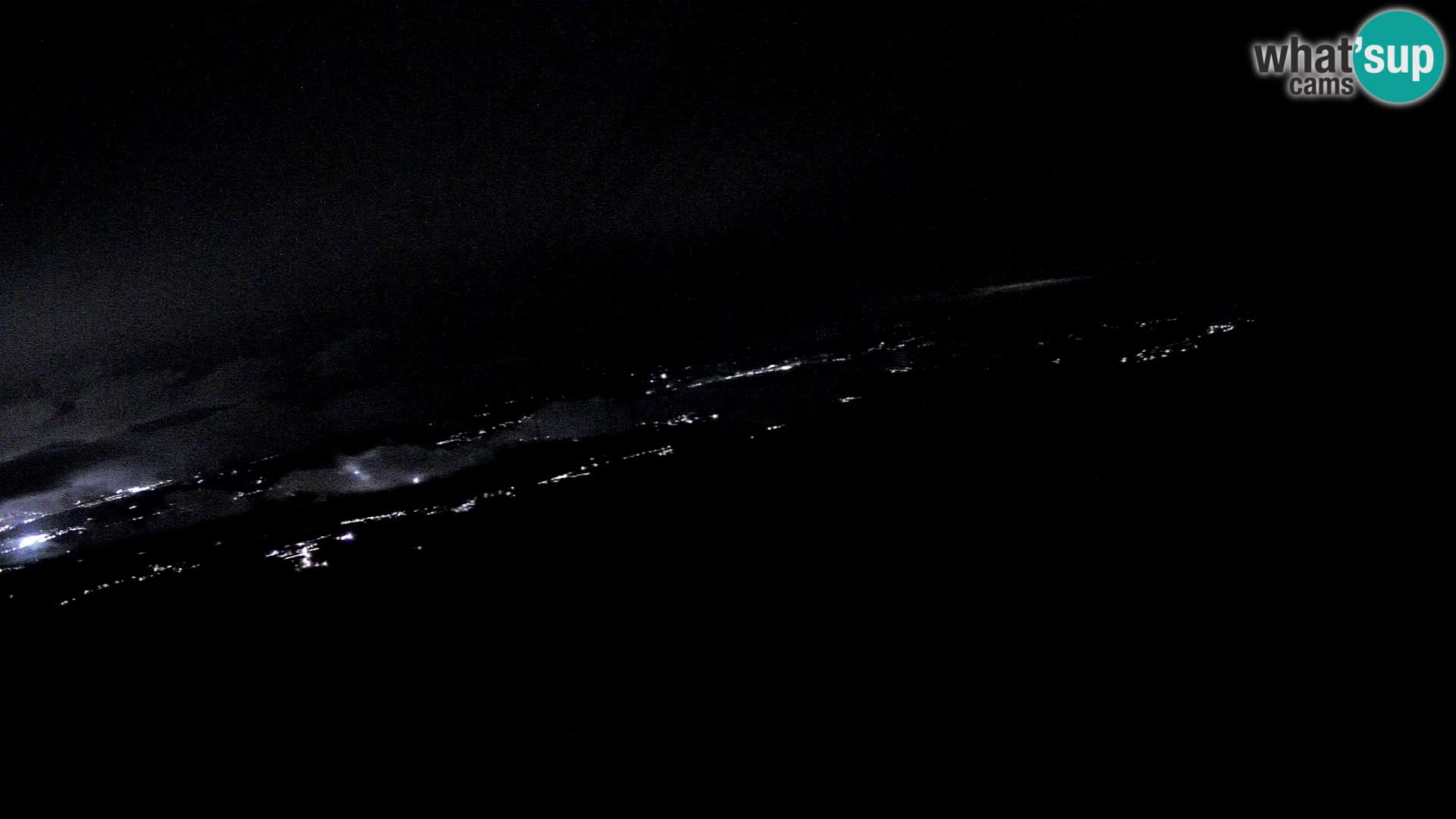 Mount Krim webcam near Ljubljana – Slovenia – view to Grosuplje
