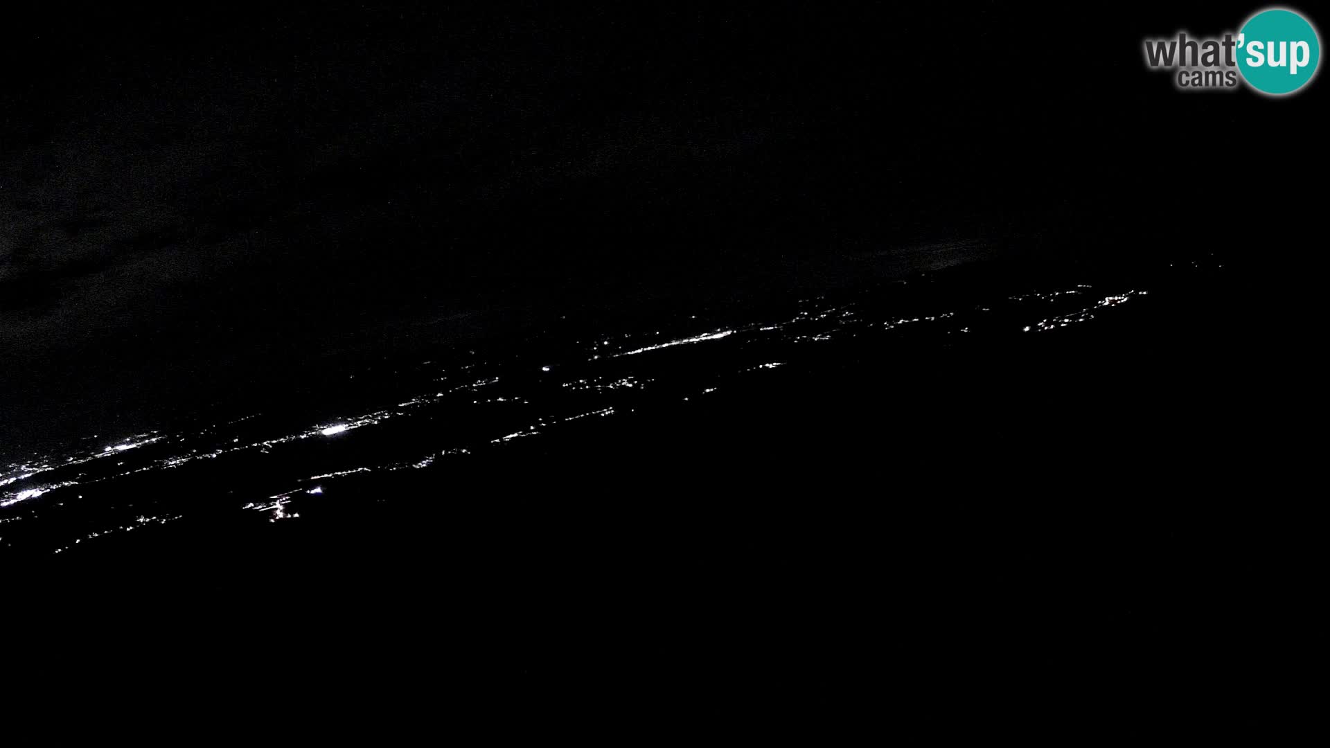 Mount Krim webcam near Ljubljana – Slovenia – view to Grosuplje