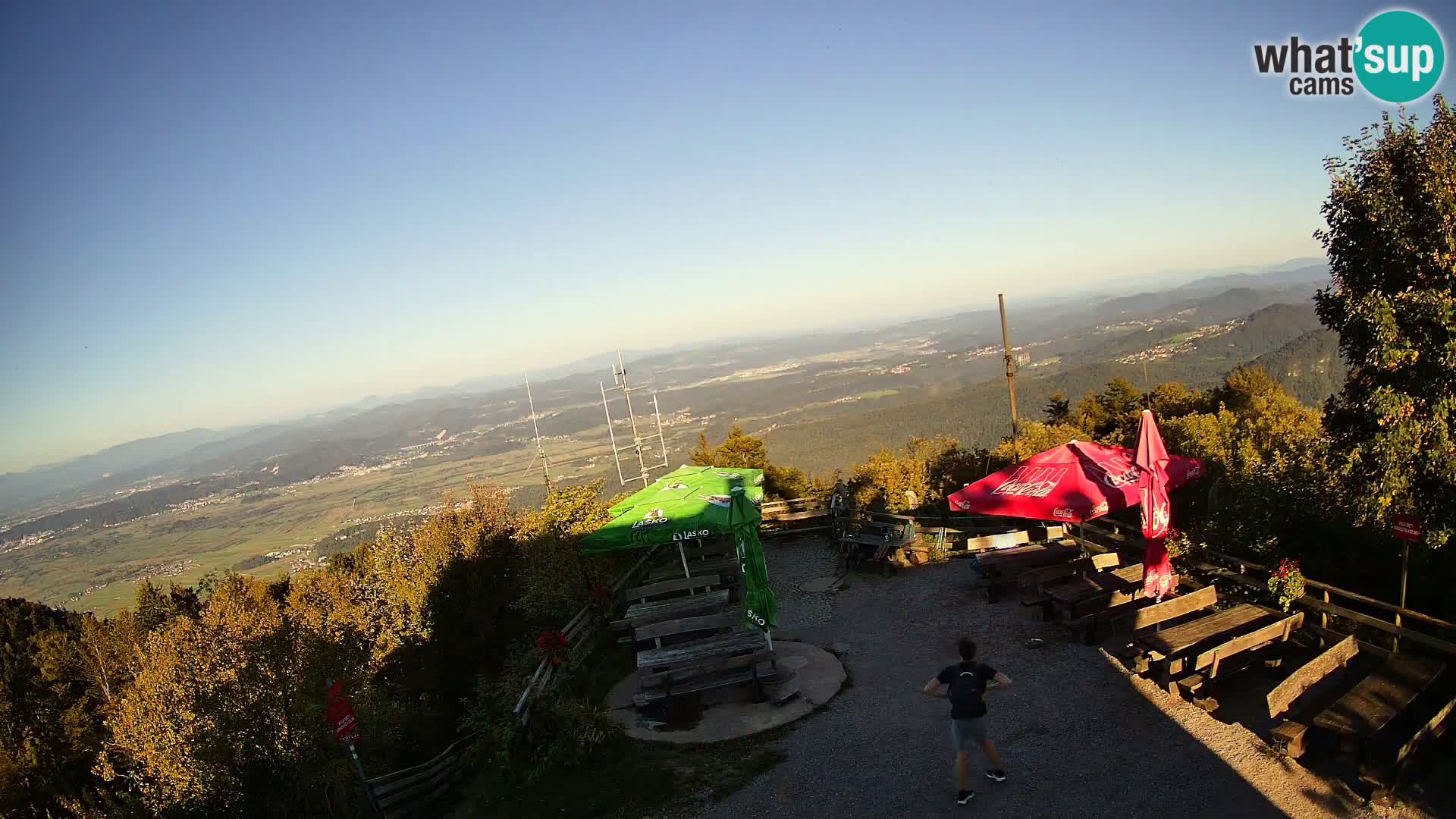 webcam Baita Krim vicino Ljubljana – Slovenia – vista su Grosuplje