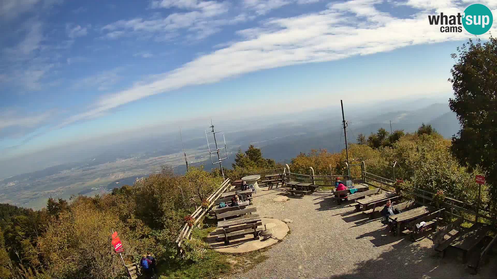 webcam Baita Krim vicino Ljubljana – Slovenia – vista su Grosuplje