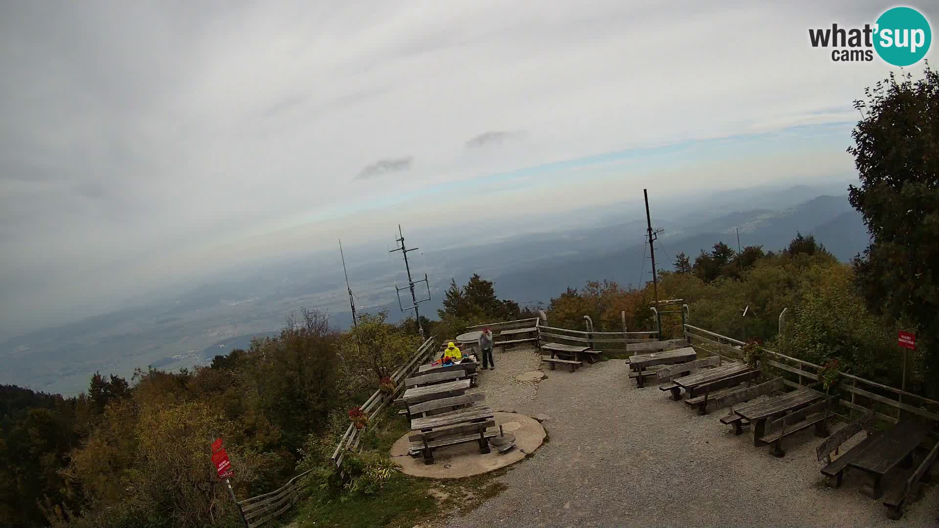 webcam Baita Krim vicino Ljubljana – Slovenia – vista su Grosuplje