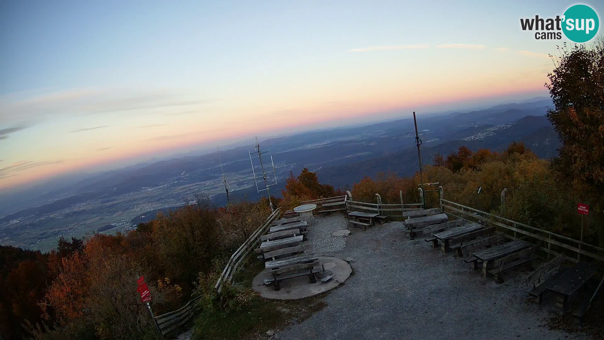 webcam Baita Krim vicino Ljubljana – Slovenia – vista su Grosuplje