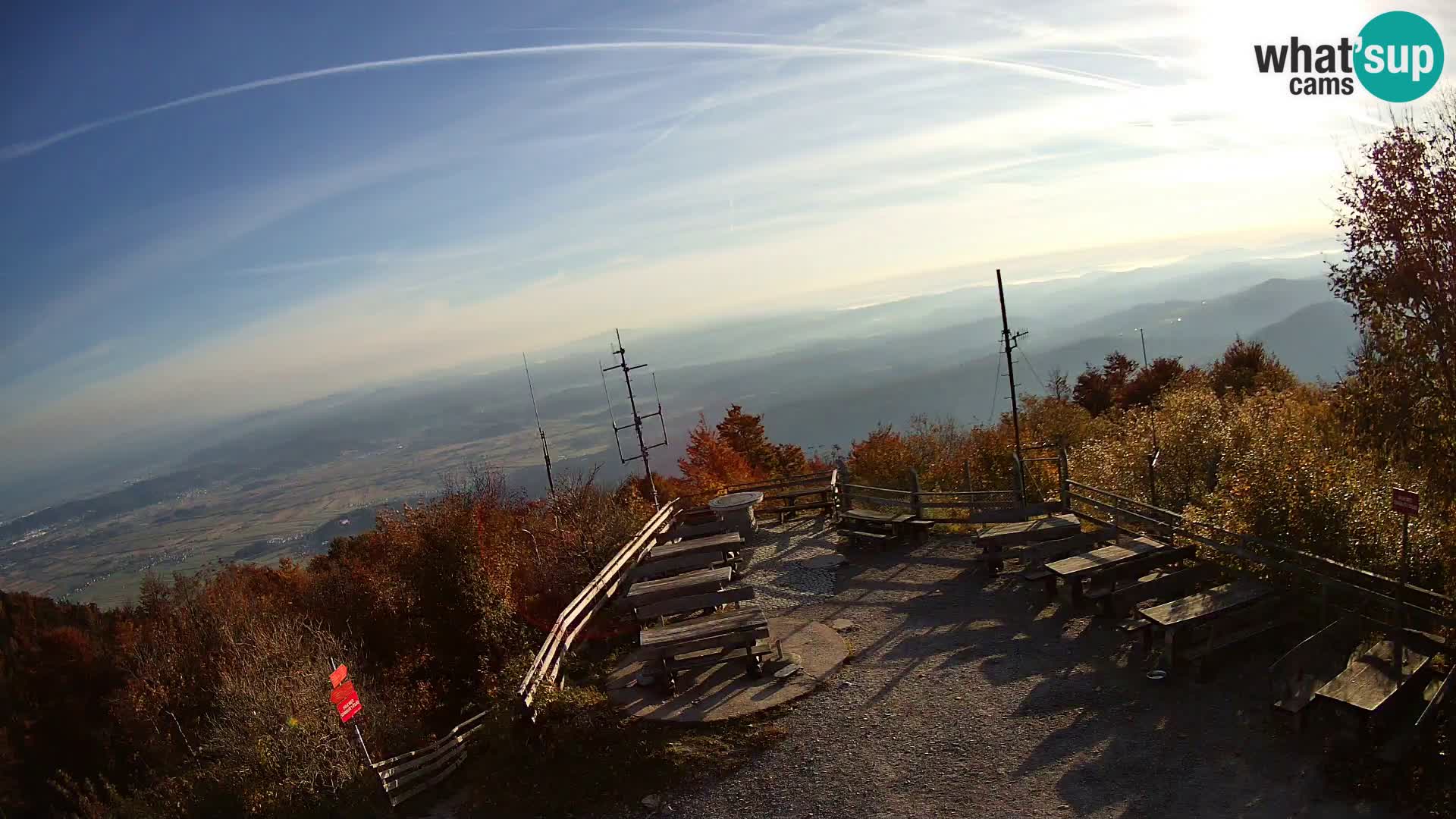 webcam Baita Krim vicino Ljubljana – Slovenia – vista su Grosuplje