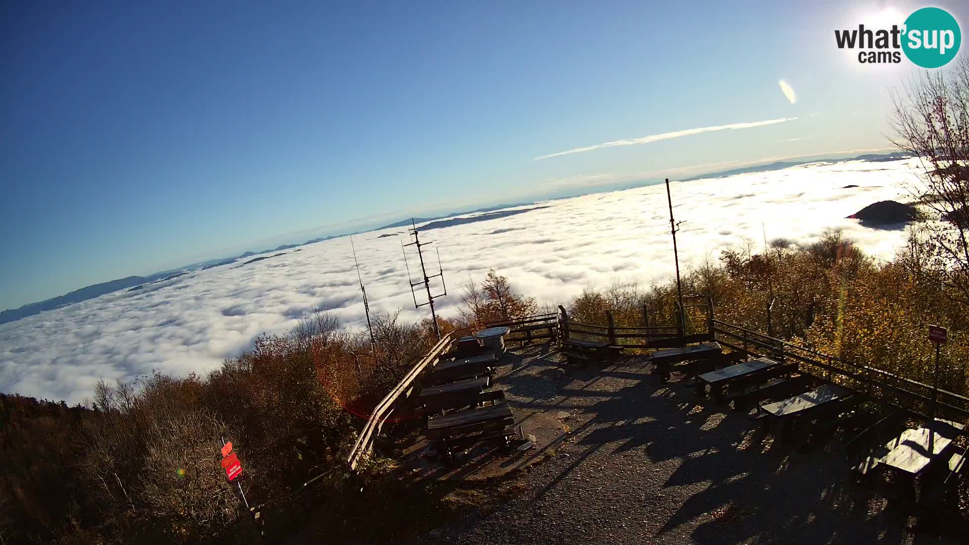 webcam Baita Krim vicino Ljubljana – Slovenia – vista su Grosuplje