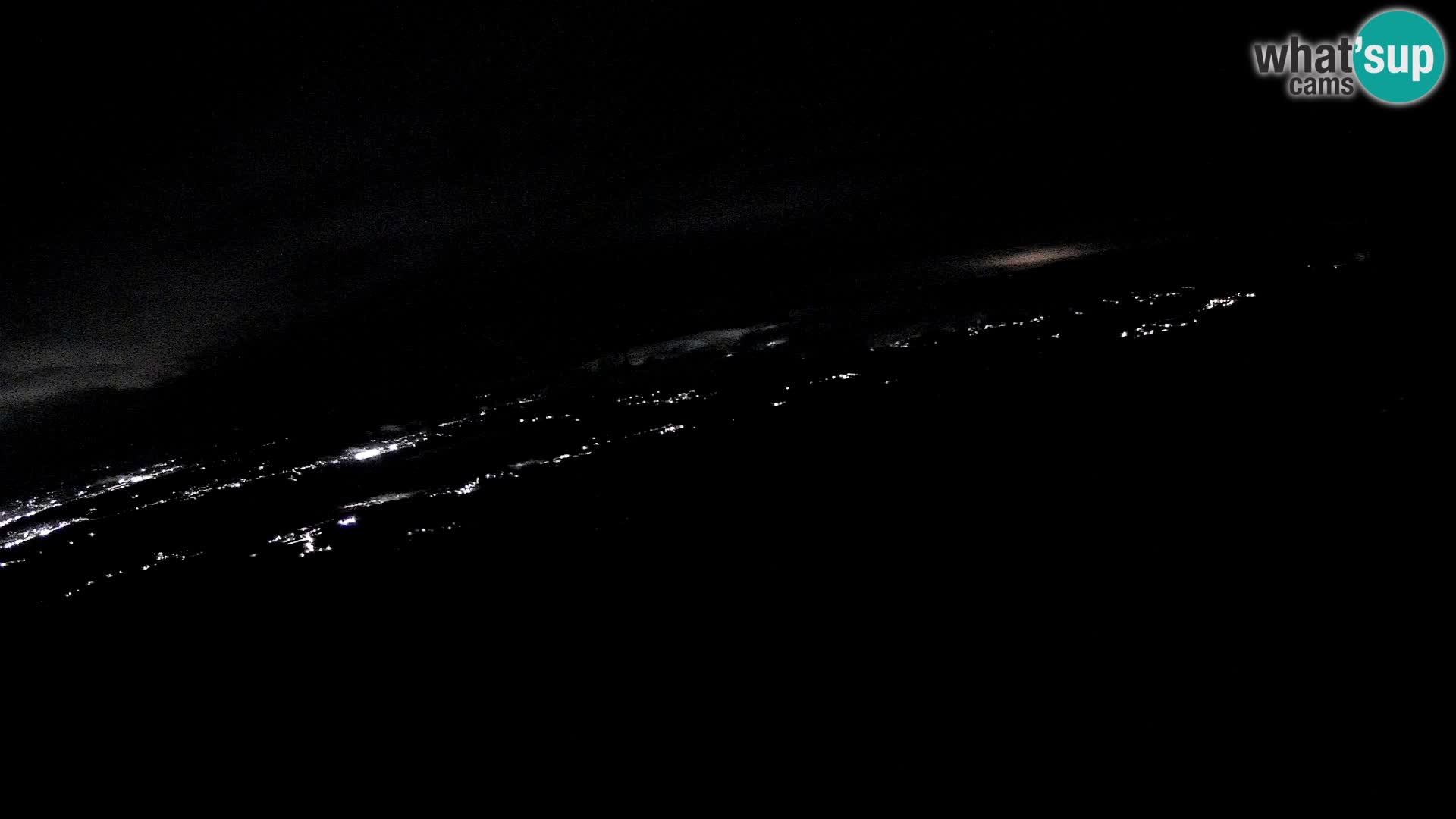 Mount Krim webcam near Ljubljana – Slovenia – view to Grosuplje