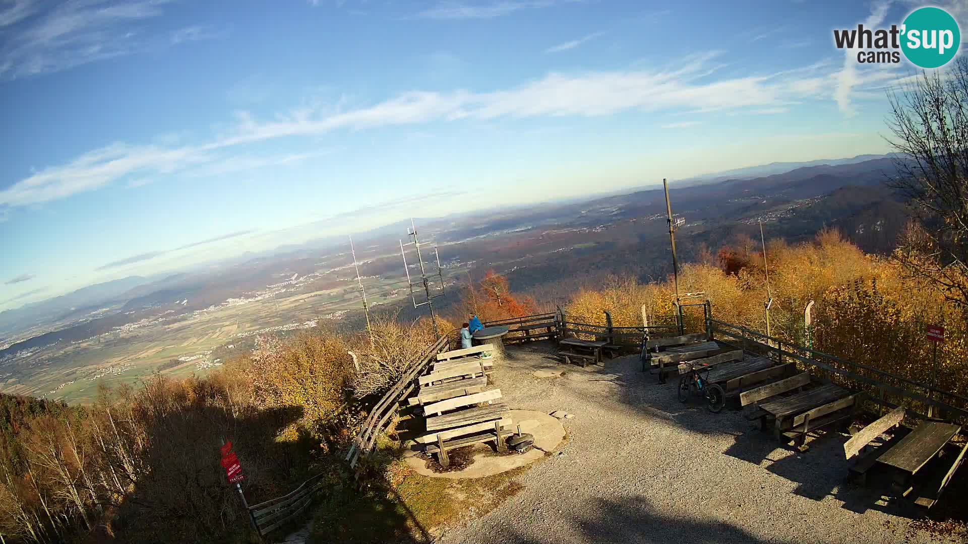 webcam Baita Krim vicino Ljubljana – Slovenia – vista su Grosuplje