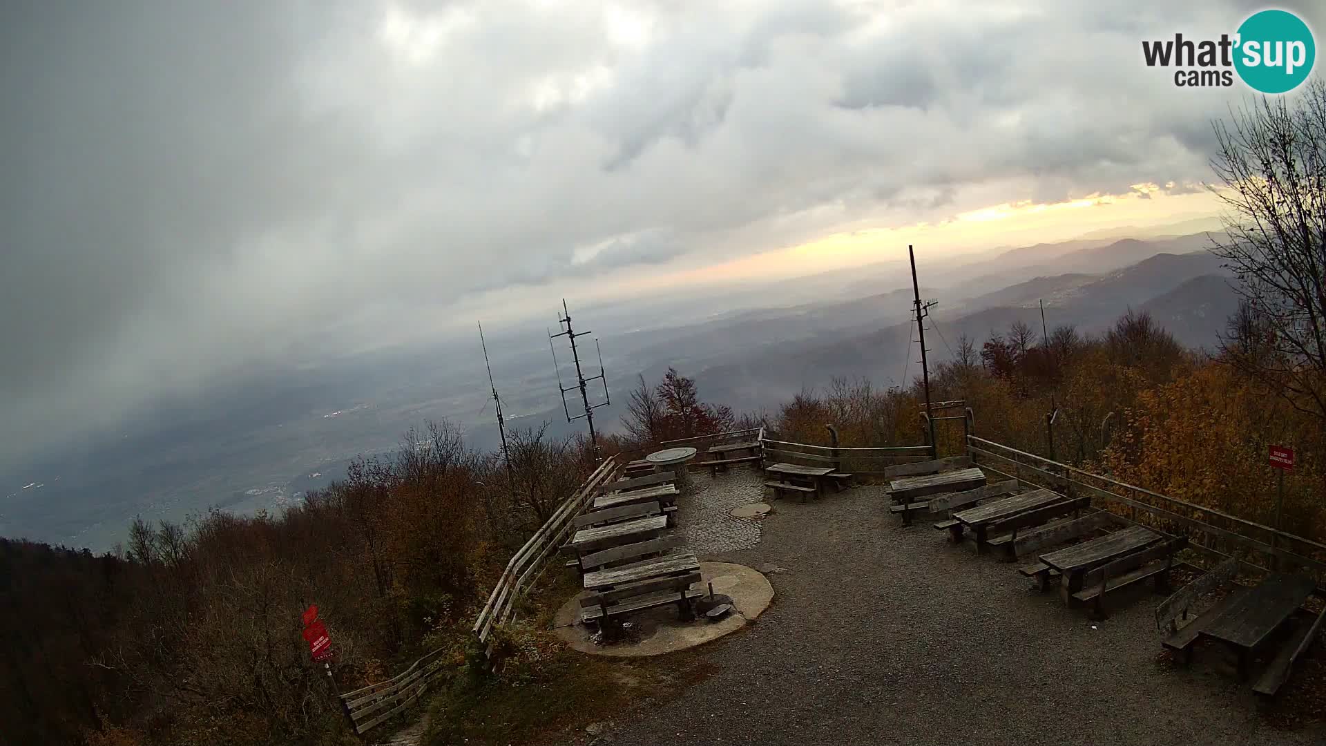 webcam Baita Krim vicino Ljubljana – Slovenia – vista su Grosuplje