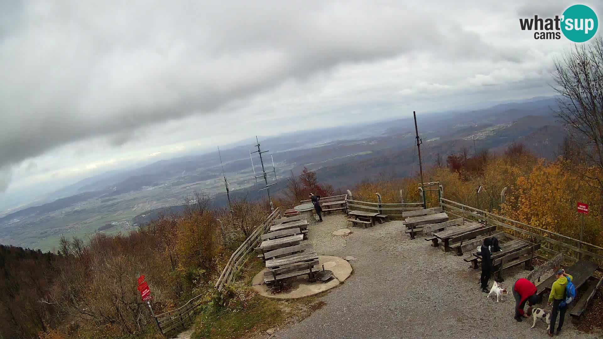 webcam Baita Krim vicino Ljubljana – Slovenia – vista su Grosuplje
