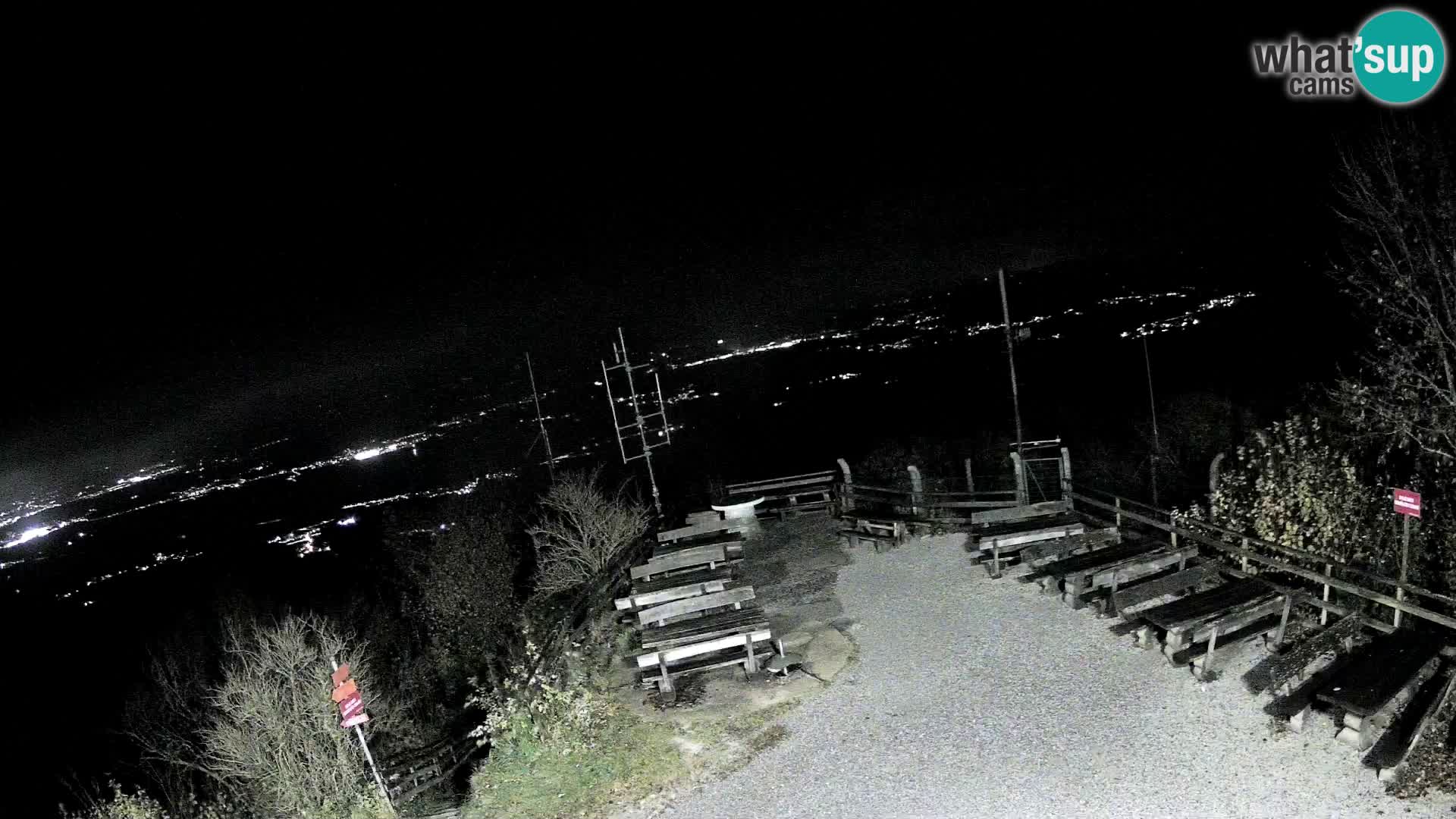 webcam Baita Krim vicino Ljubljana – Slovenia – vista su Grosuplje