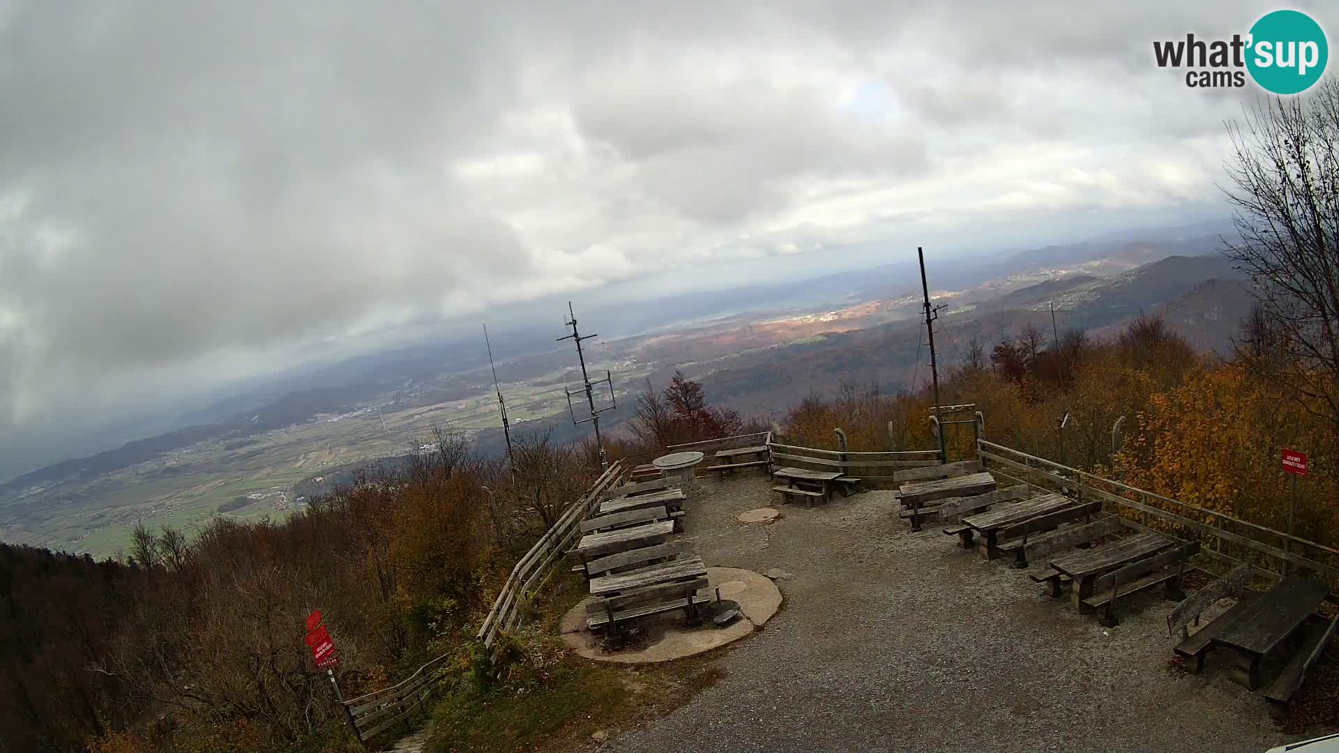 webcam Baita Krim vicino Ljubljana – Slovenia – vista su Grosuplje