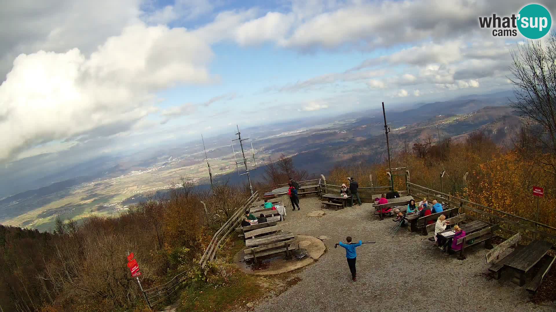 Planinska koliba Krim web kamera – Ljubljana – Slovenija