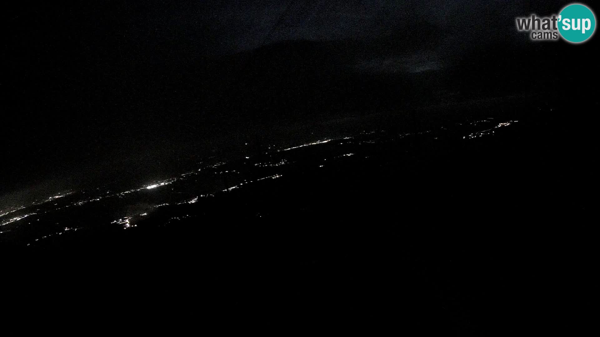 Mount Krim webcam near Ljubljana – Slovenia – view to Grosuplje