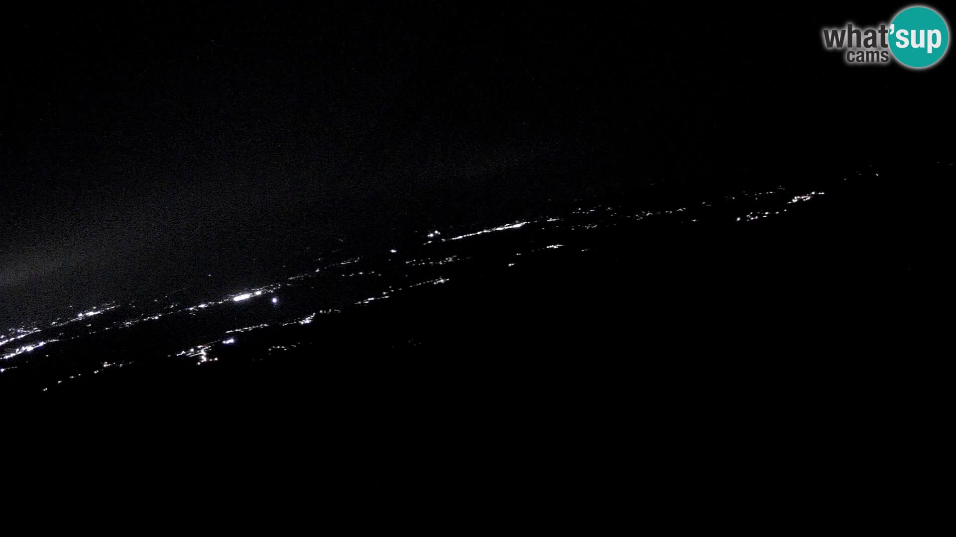 Mount Krim webcam near Ljubljana – Slovenia – view to Grosuplje