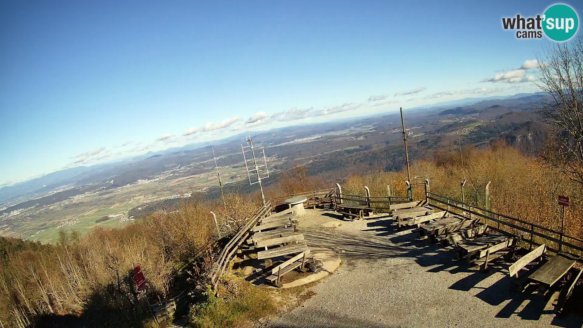 Planinska koliba Krim web kamera – Ljubljana – Slovenija