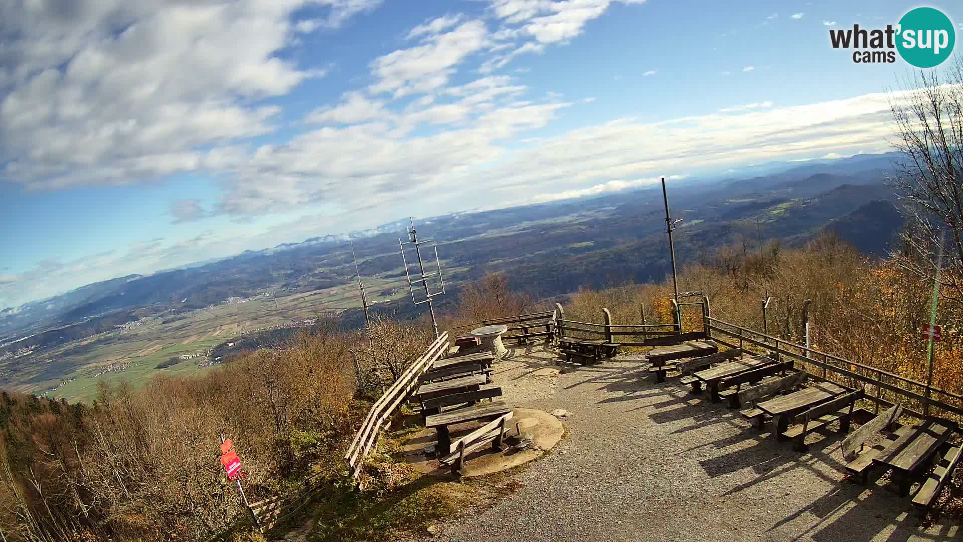 Planinska koliba Krim web kamera – Ljubljana – Slovenija