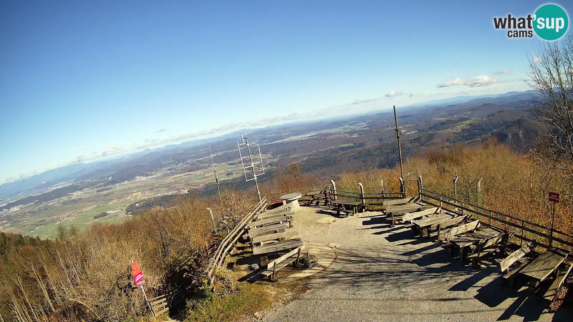 Planinska koliba Krim web kamera – Ljubljana – Slovenija