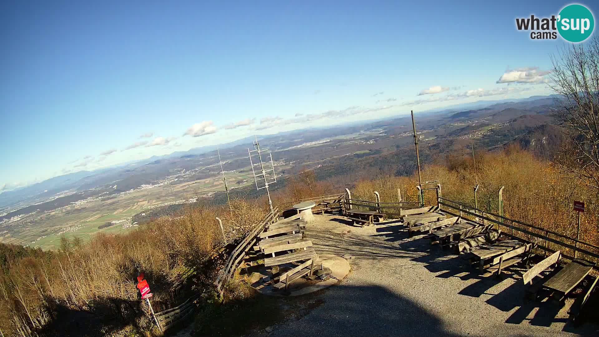 Planinska koliba Krim web kamera – Ljubljana – Slovenija