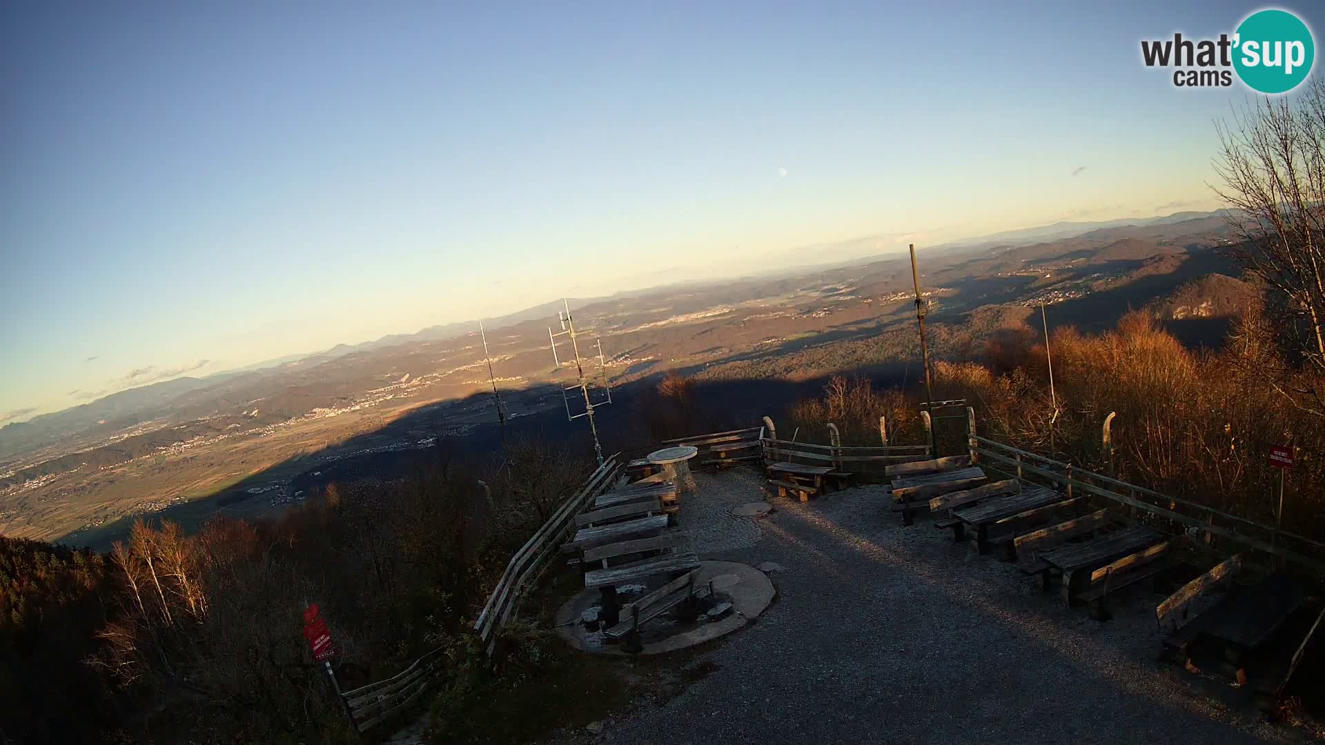 webcam Baita Krim vicino Ljubljana – Slovenia – vista su Grosuplje