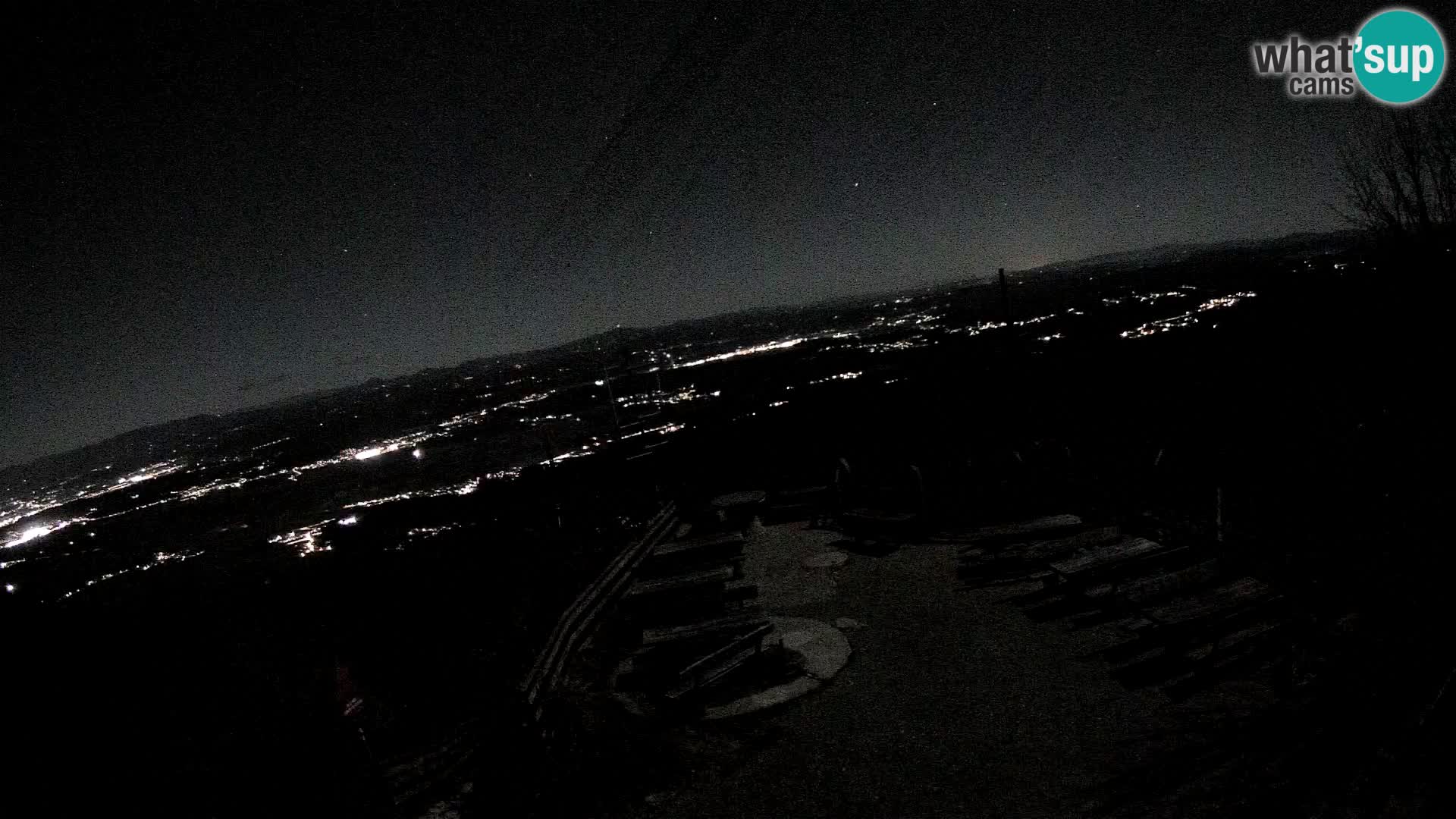 webcam Baita Krim vicino Ljubljana – Slovenia – vista su Grosuplje