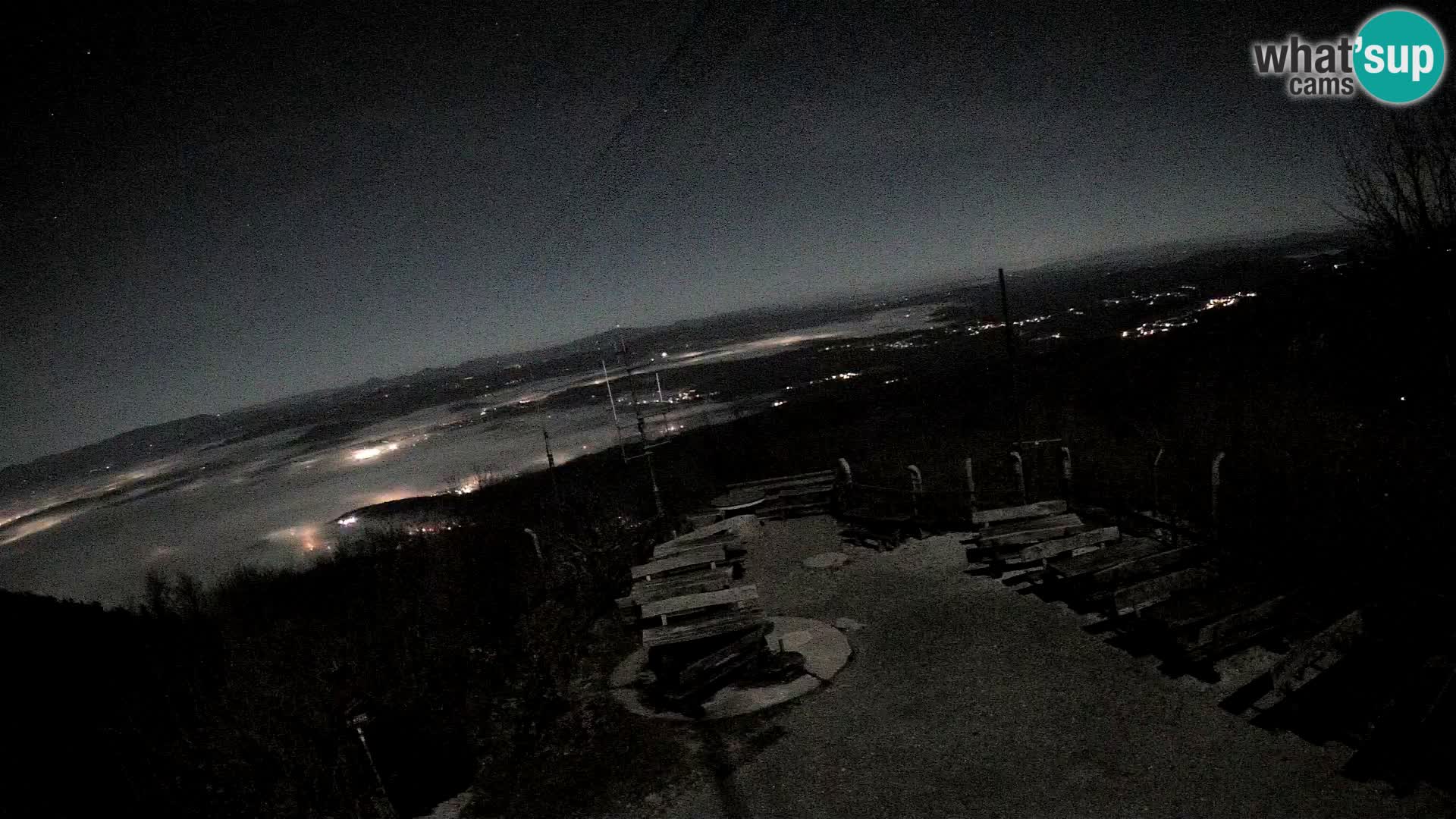 Spletna kamera Krim pri Ljubljani – pogled proti Grosuplju