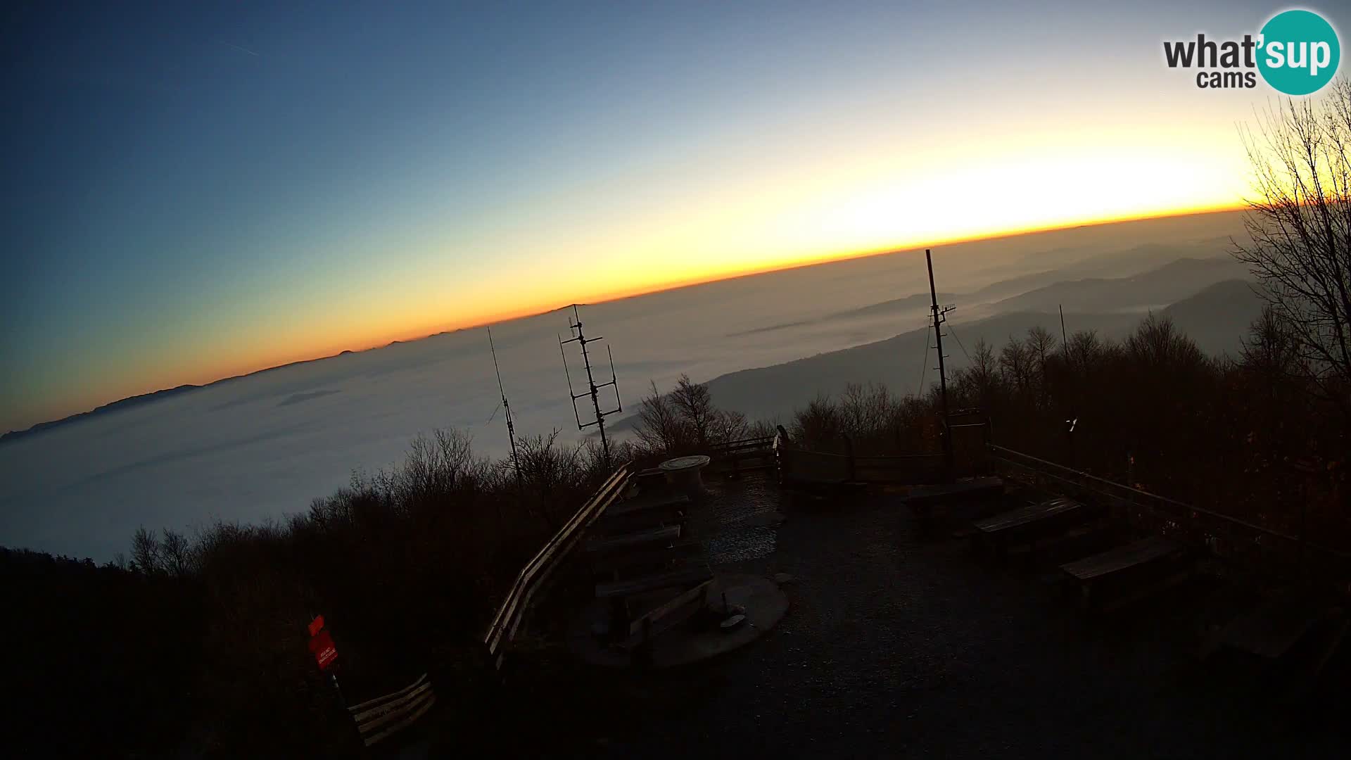 webcam Baita Krim vicino Ljubljana – Slovenia – vista su Grosuplje