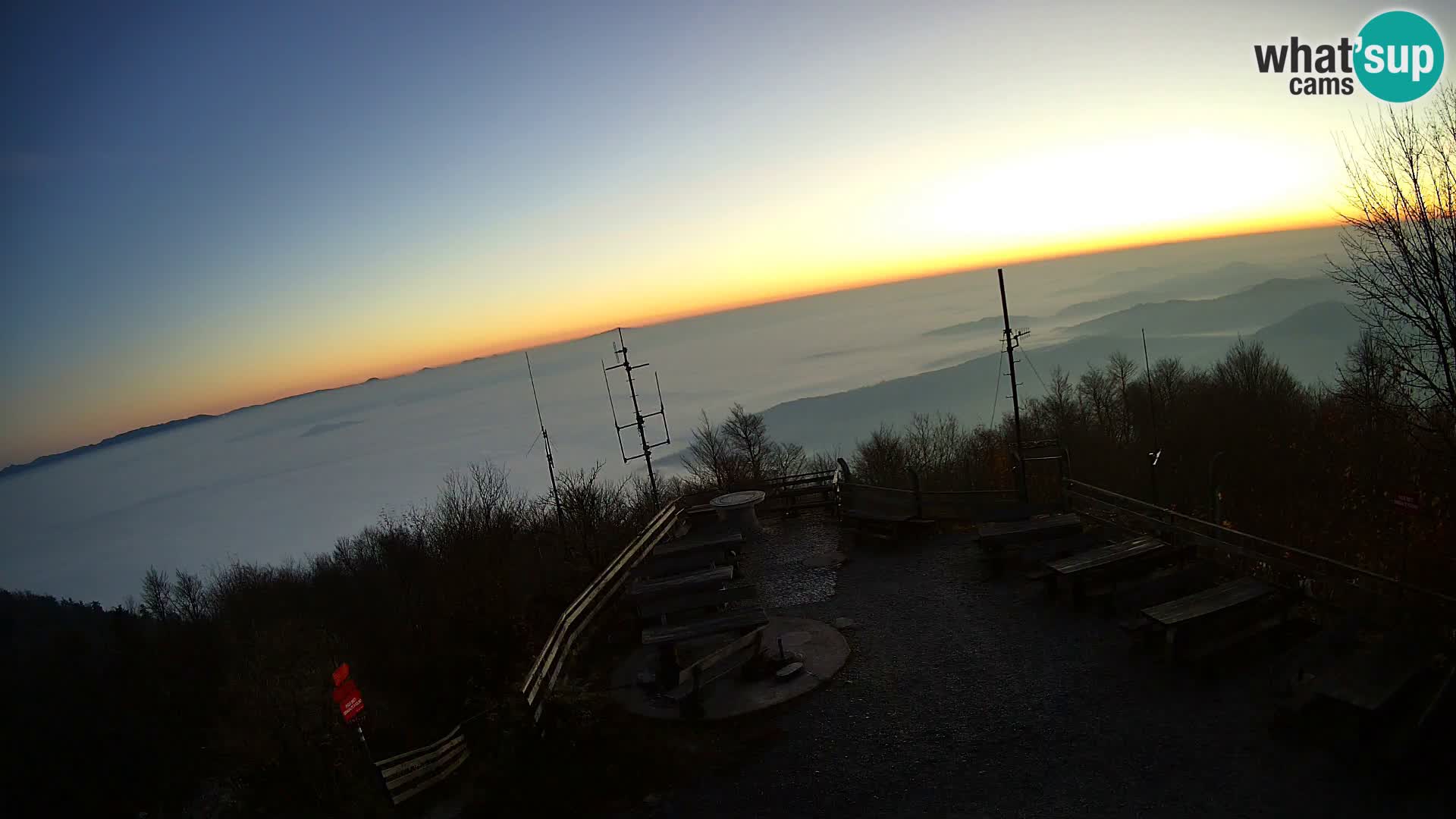 webcam Baita Krim vicino Ljubljana – Slovenia – vista su Grosuplje