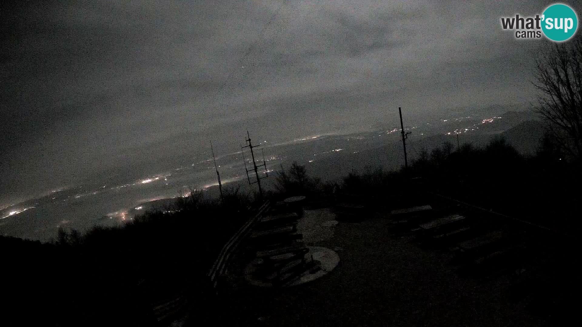 Spletna kamera Krim pri Ljubljani – pogled proti Grosuplju