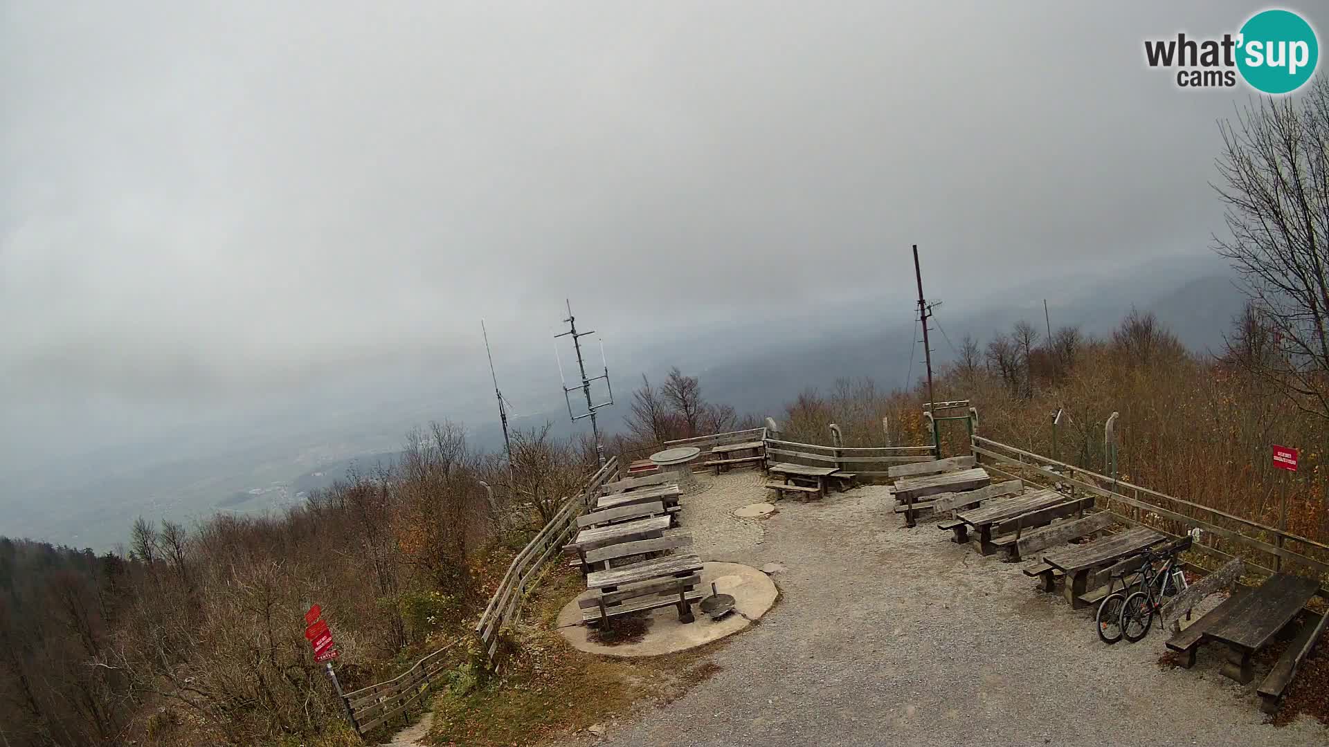 webcam Baita Krim vicino Ljubljana – Slovenia – vista su Grosuplje