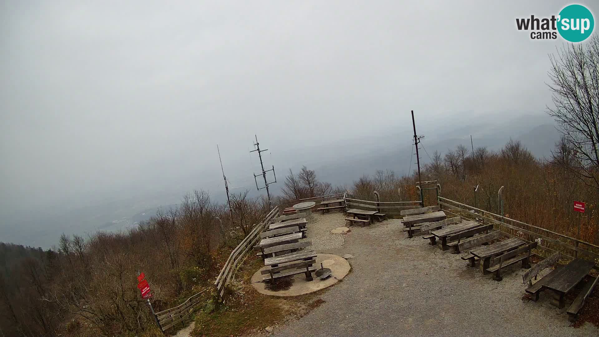 Spletna kamera Krim pri Ljubljani – pogled proti Grosuplju