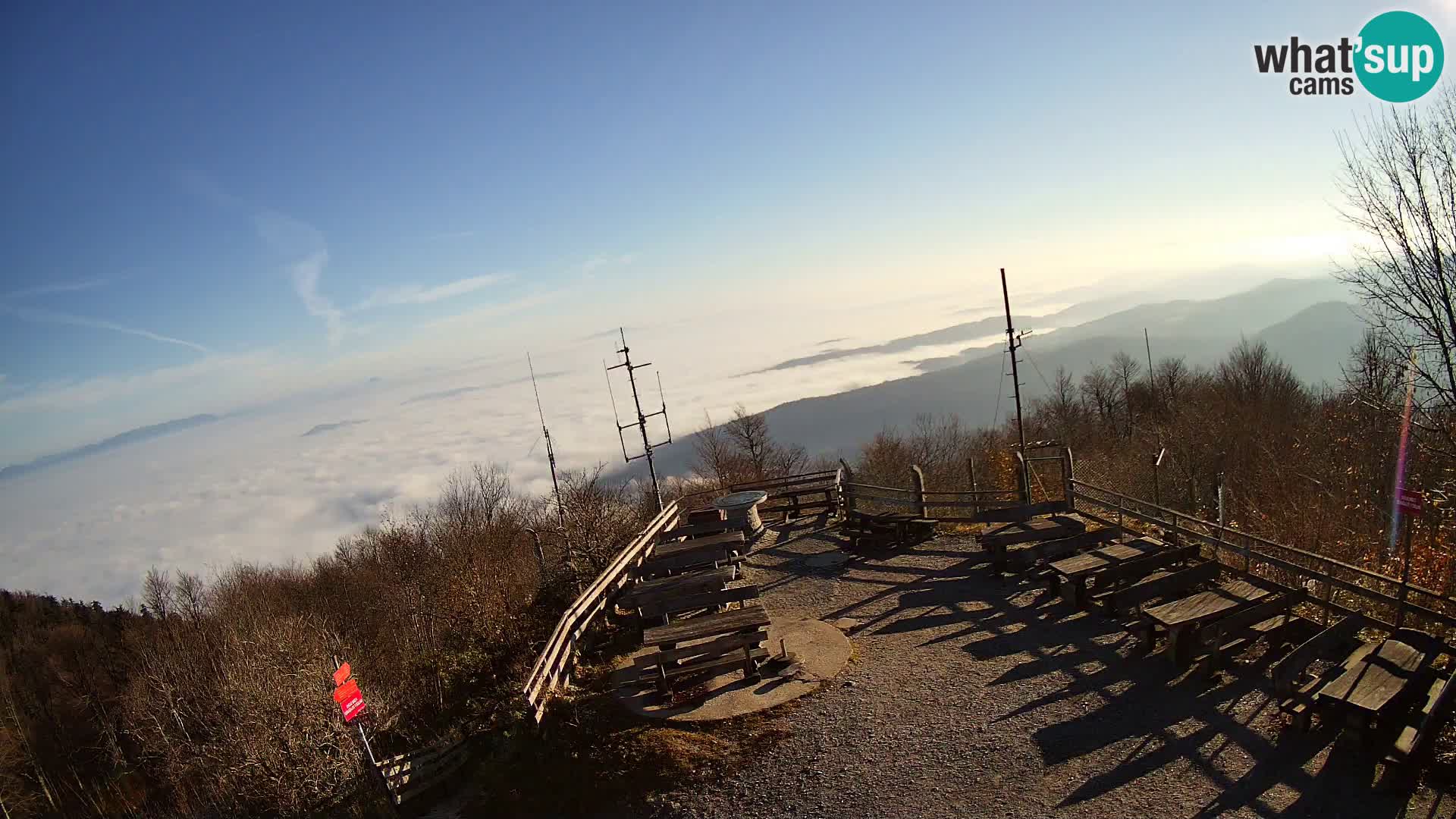 Planinska koliba Krim web kamera – Ljubljana – Slovenija
