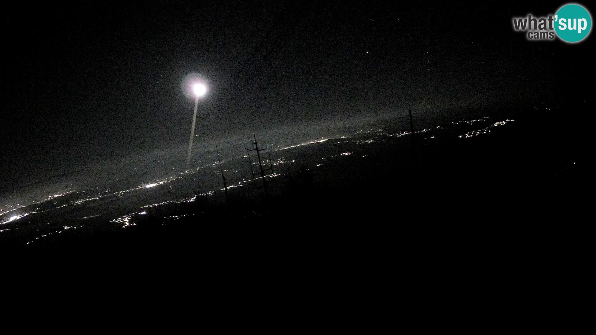 Spletna kamera Krim pri Ljubljani – pogled proti Grosuplju