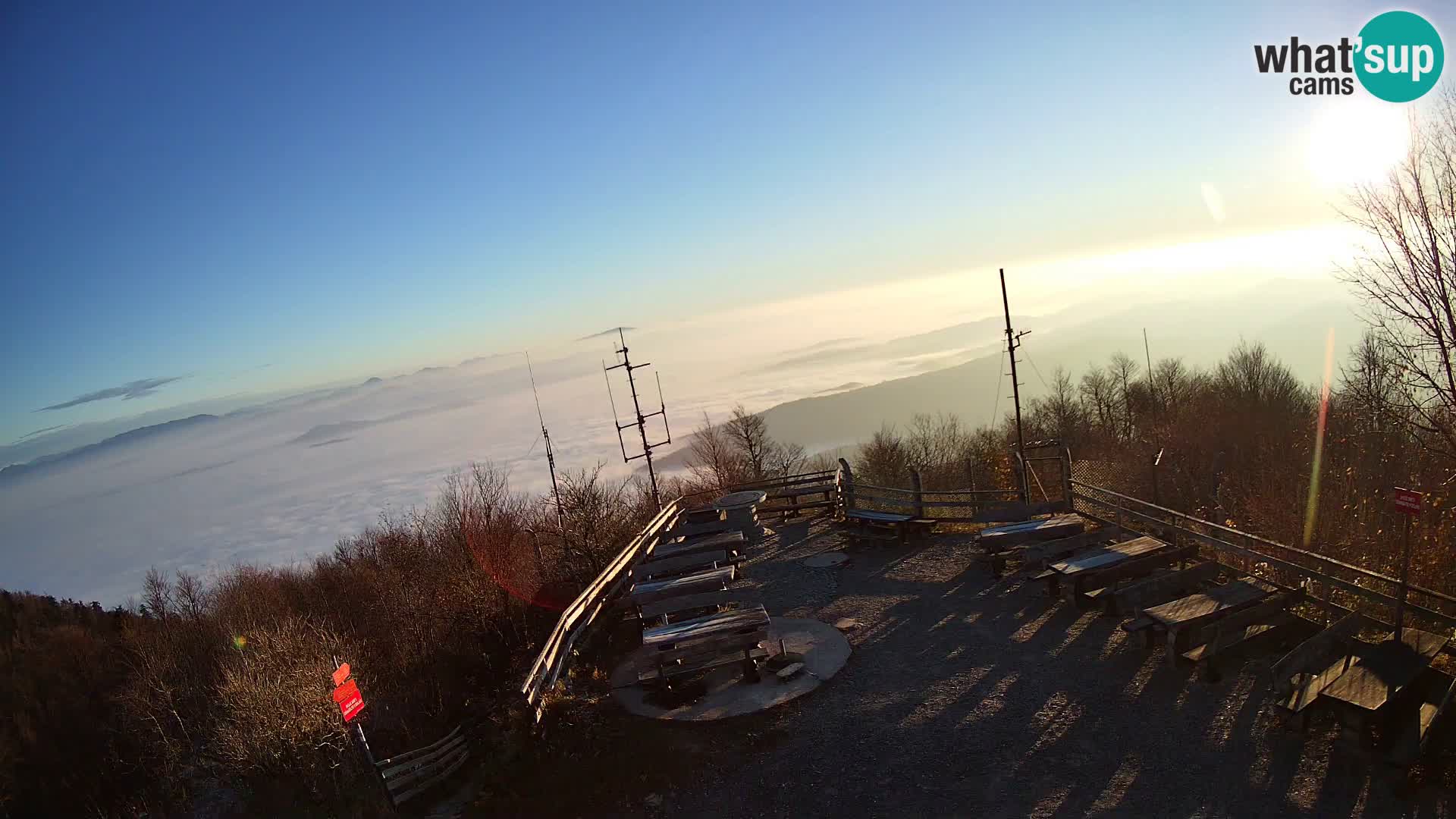 Planinska koliba Krim web kamera – Ljubljana – Slovenija